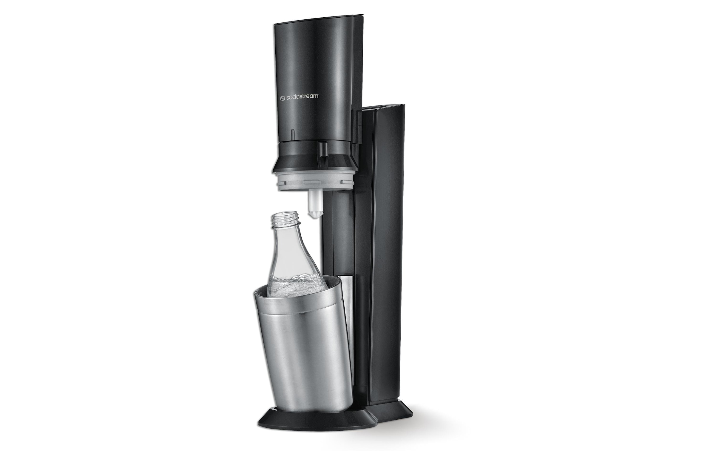 SodaStream Wassersprudler »Crystal CQC Mega Pack Schwarz«