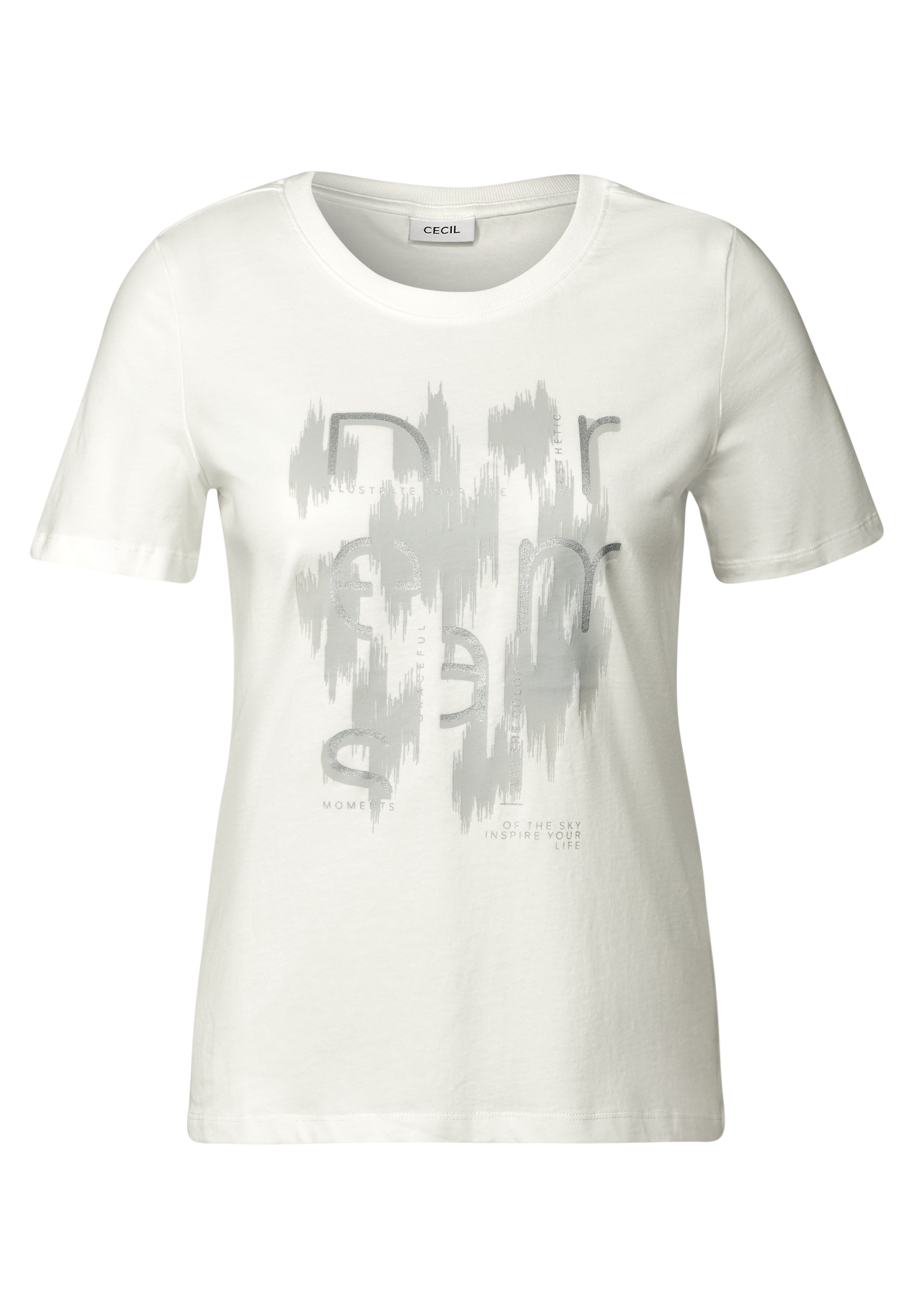 Cecil T-Shirt, mit Folienprint
