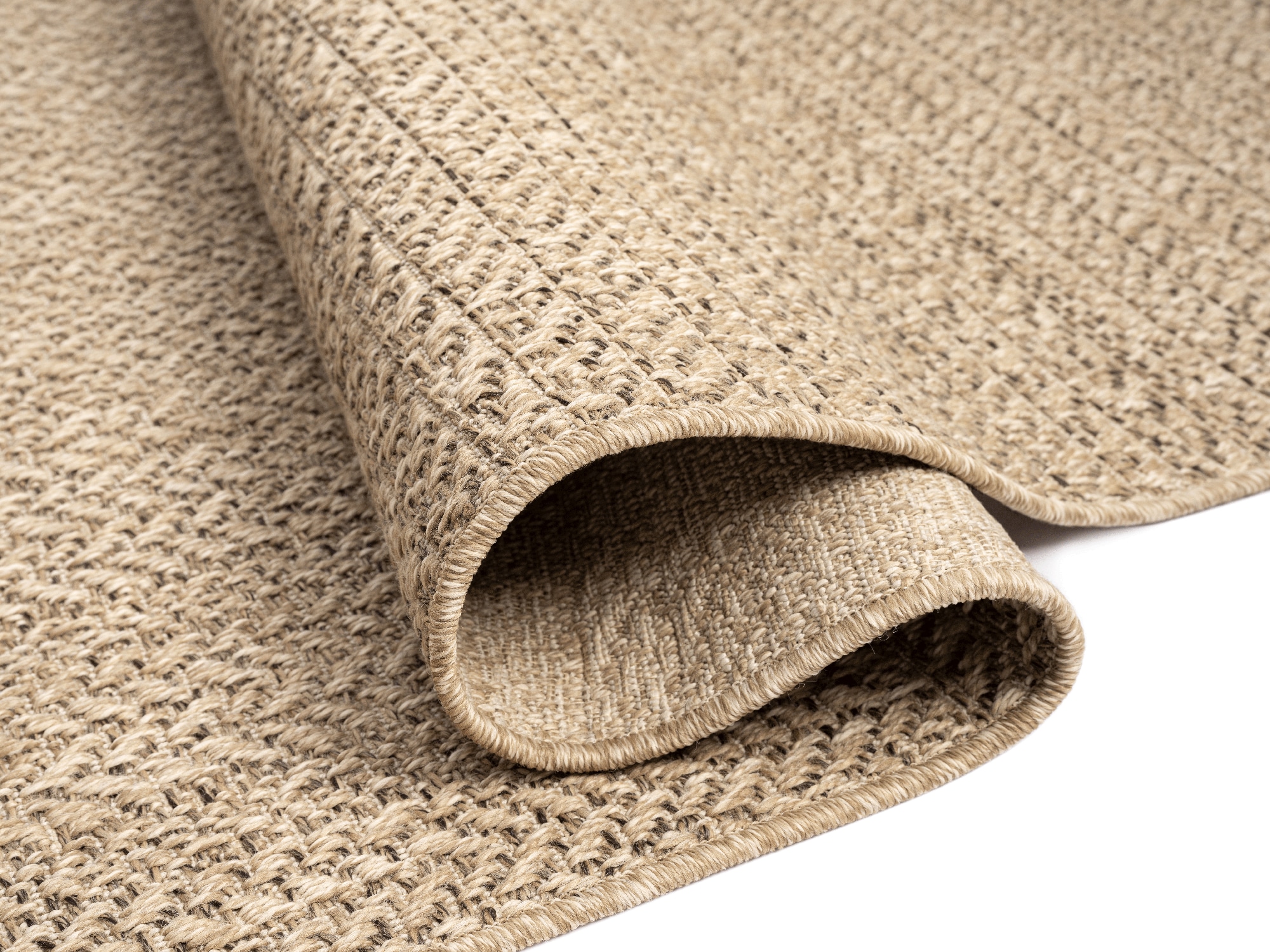merinos Teppich »Kenzy 7«, rechteckig, 10 mm Höhe, robuster In- und Outdoor Teppich im natürlichen Jute-Look, wetterfest