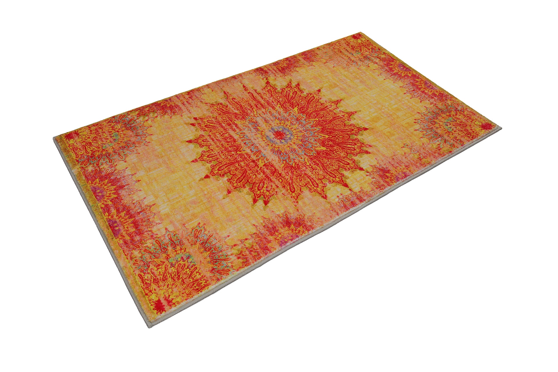 Wecon home Badematte »Healing«, fussbodenheizungsgeeignet, Vintage, waschbar, rutschfest, schnell trocknend, robust, Badteppich