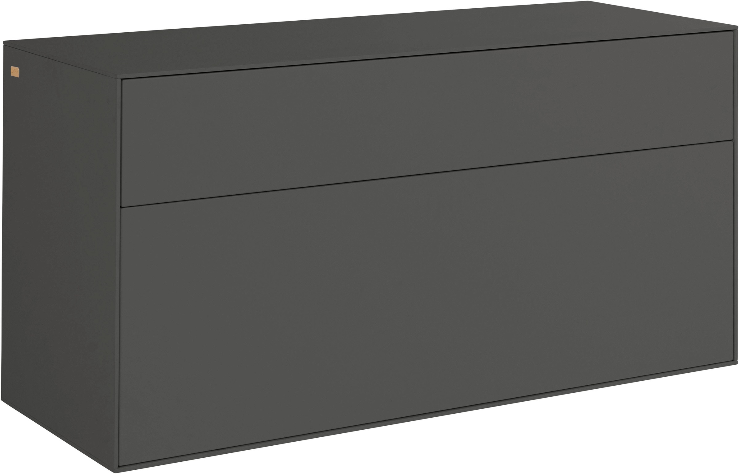 LeGer Home by Lena Gercke Lowboard »Essentials«, Breite: 112 cm, MDF lackiert, Push-to-open-Funktion