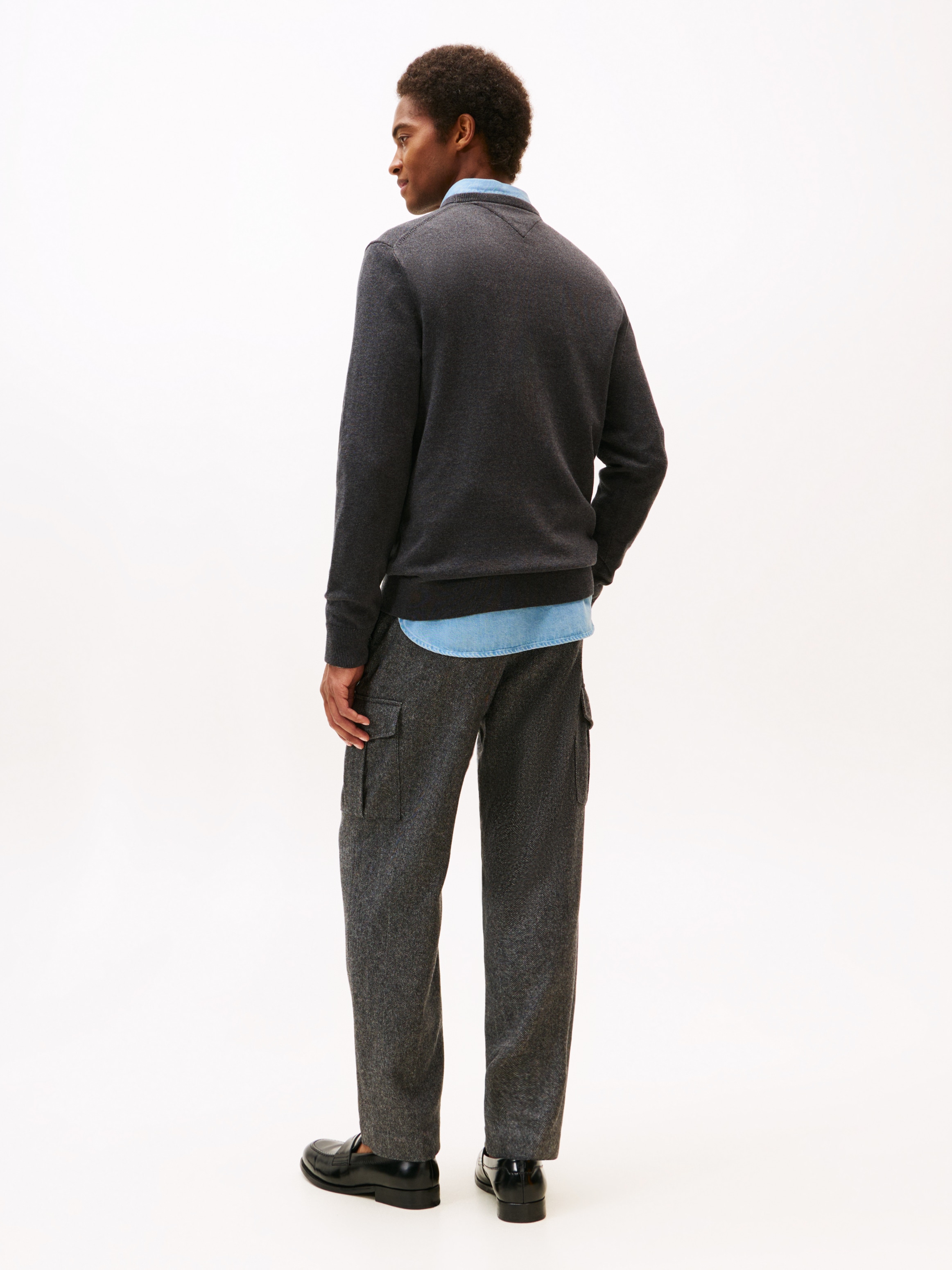 Tommy Hilfiger Rundhalspullover »ESSENTIAL COTTON CREW NECK«