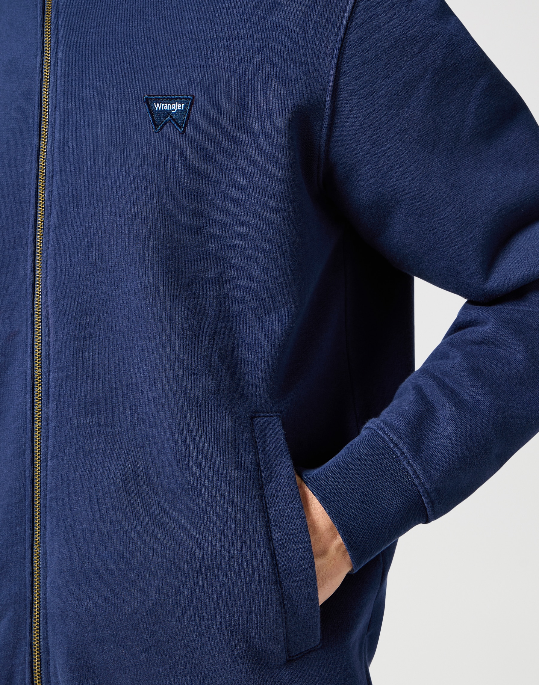 Wrangler Sweatjacke »FUNNEL NECK ZIP«