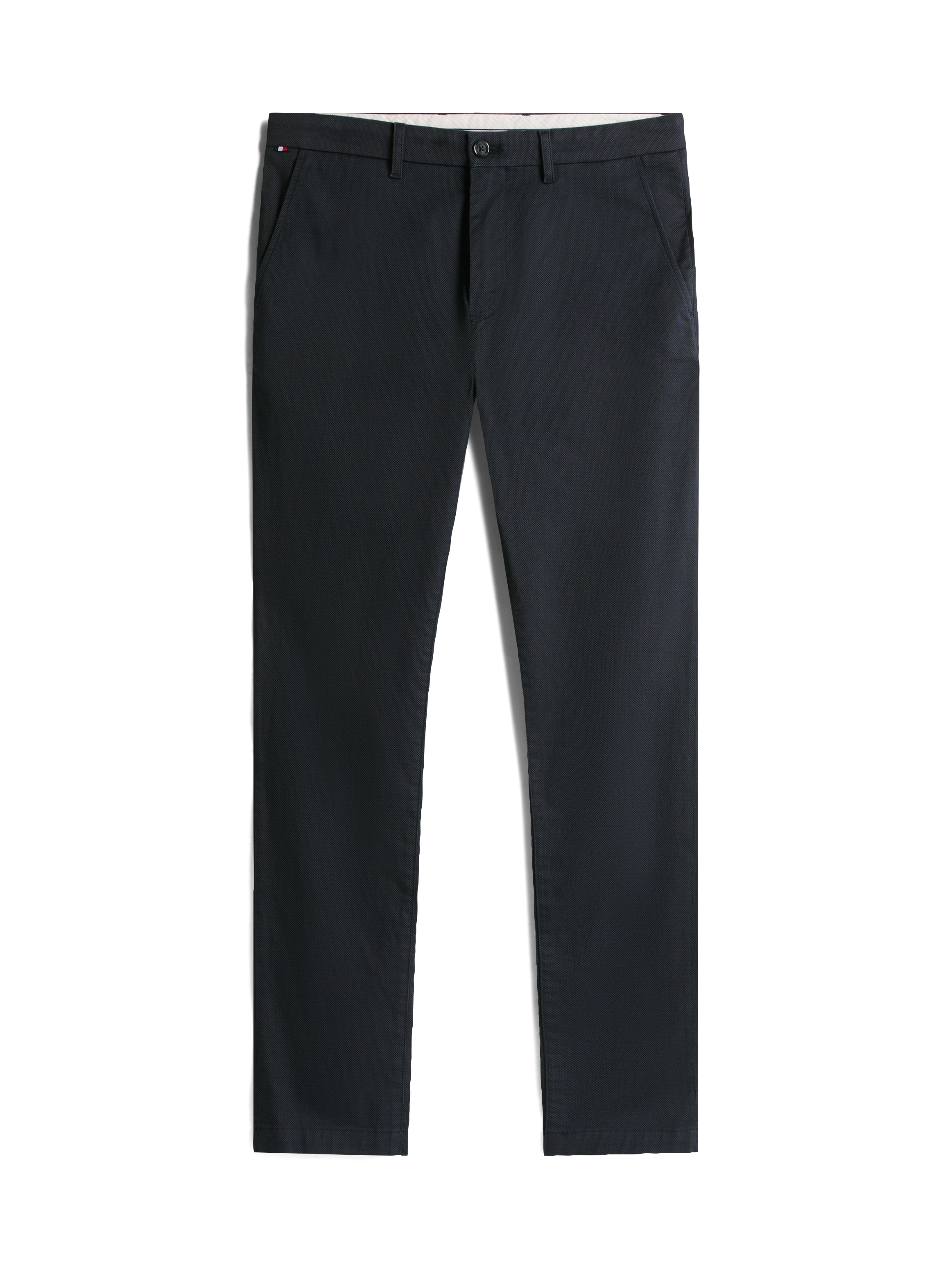 Tommy Hilfiger Chinohose »BLEECKER PRINTED ST«, Slim Fit, strukturierte Qualität