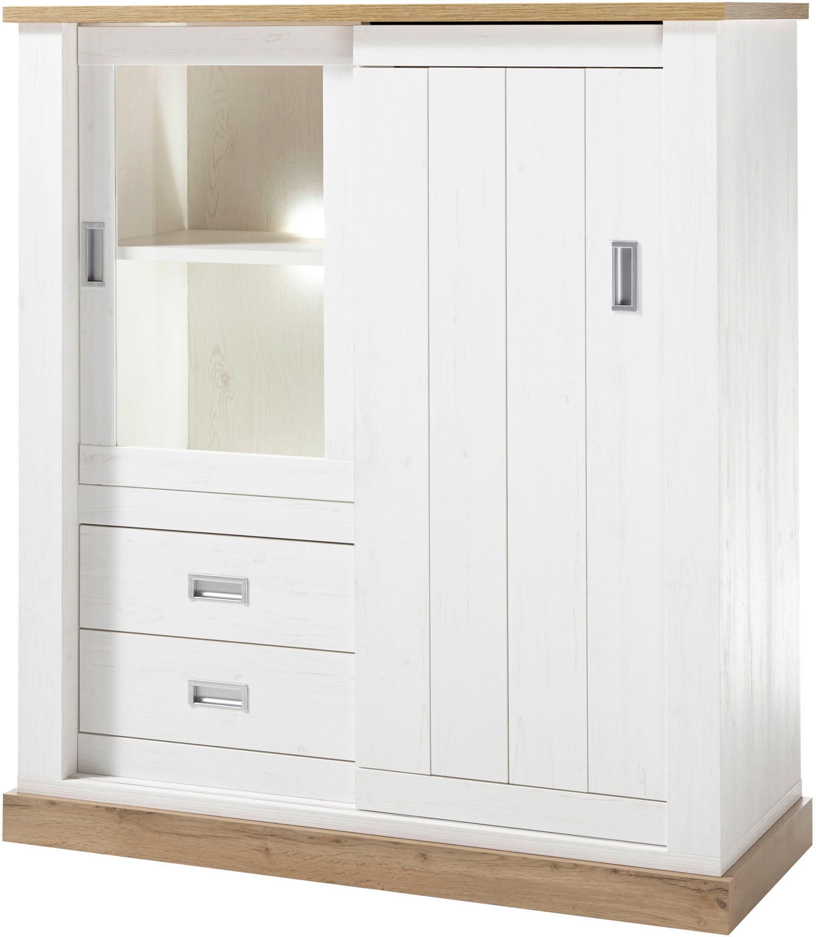 Home affaire Highboard »ORLANDO«, Höhe ca. 140 cm