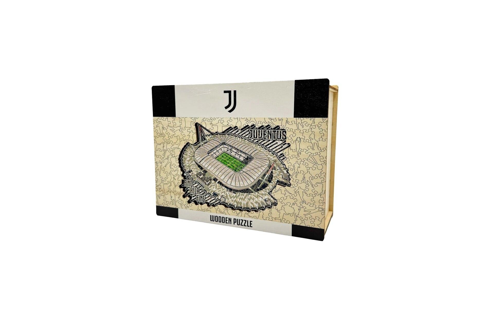 Puzzle »Iconic Juventus Fc – Allianz Stadium«, Holzart: Birke (Herkunftsland: China)