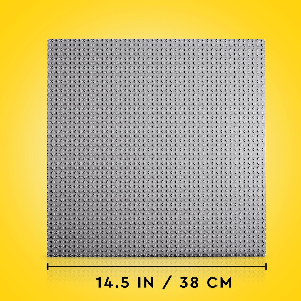 LEGO® Konstruktionsspielsteine »Graue Bauplatte (11024), LEGO® Classic«, (1 St.)