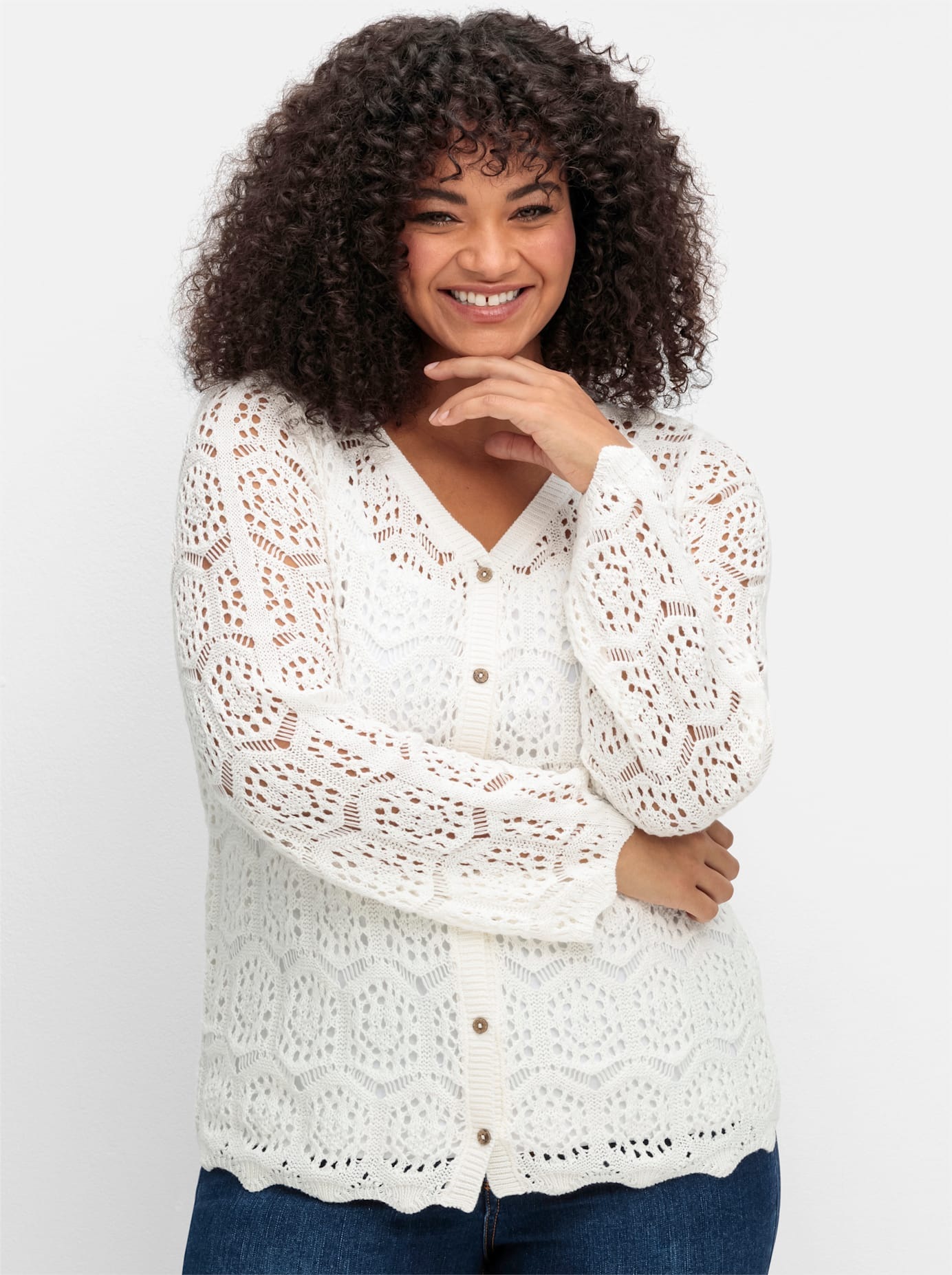 sheego by Joe Browns Strickjacke