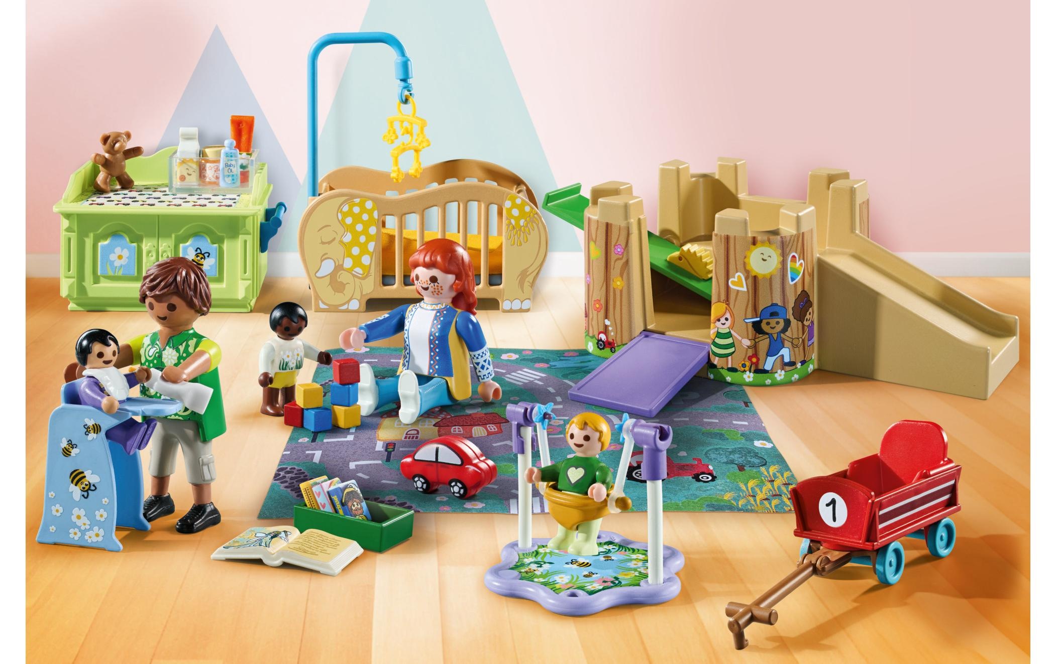 Playmobil® Spielbausteine »My Life Krabbelgruppe 71649«, (74 St.)