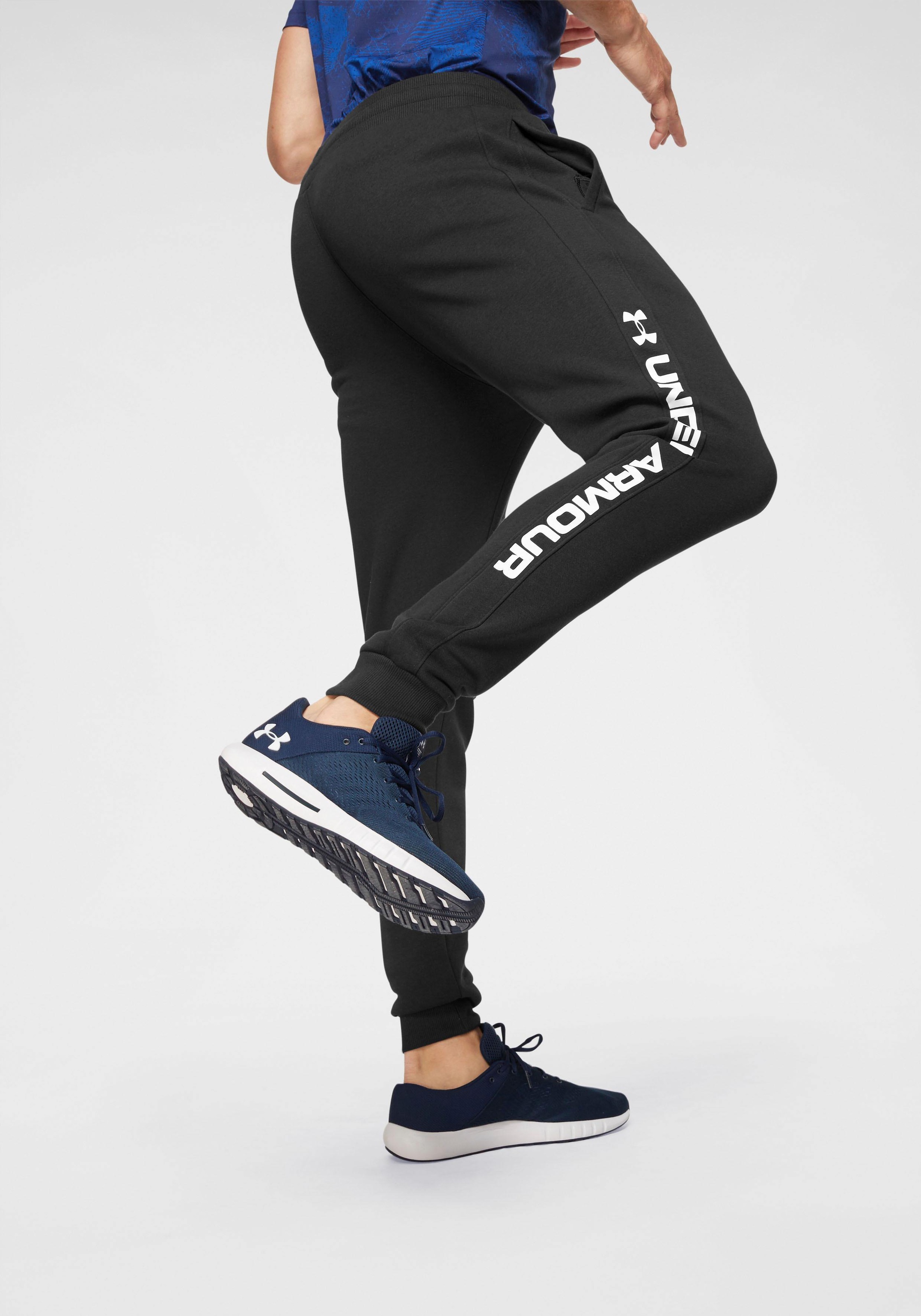rival fleece wordmark logo jogger