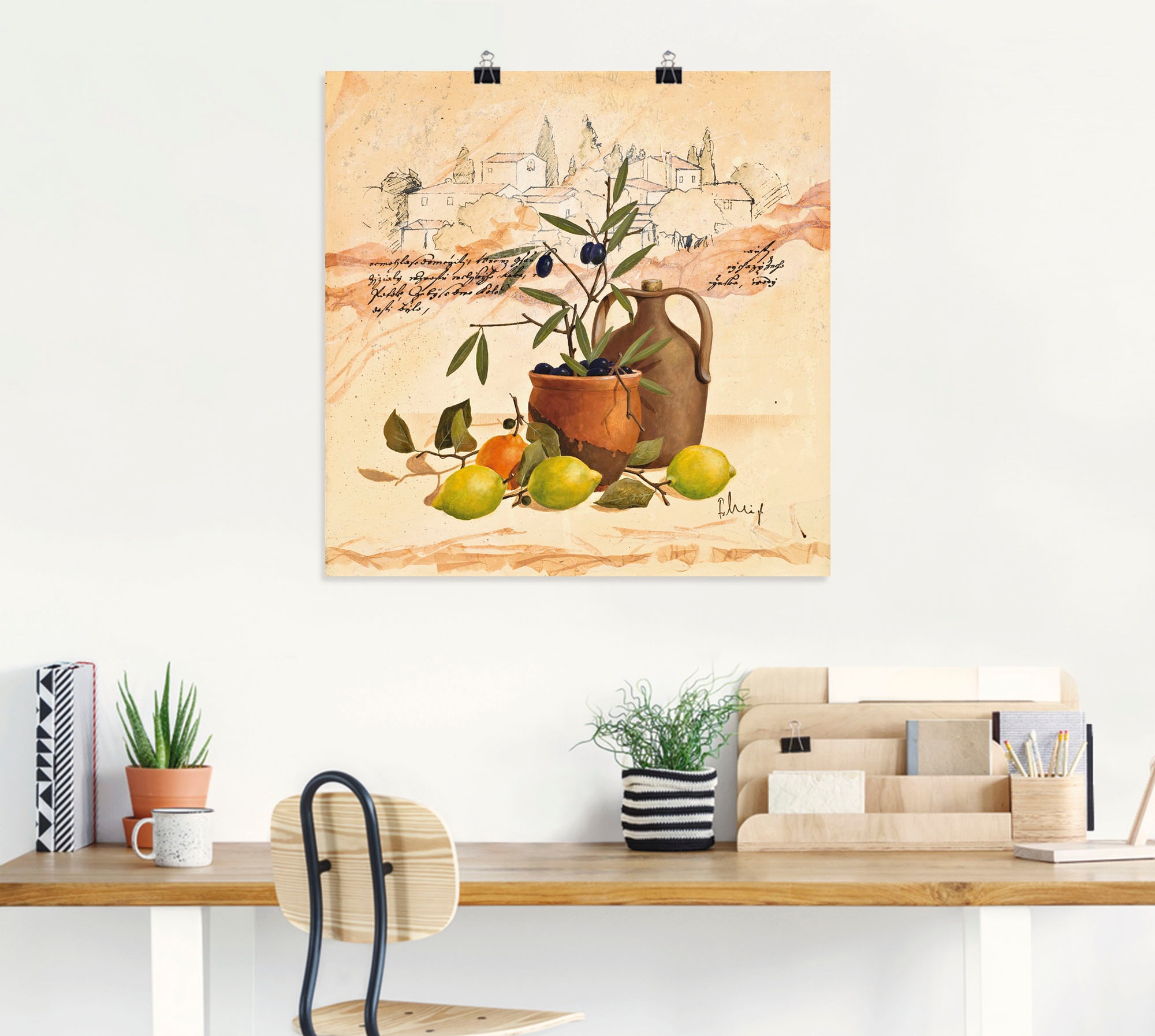 Artland Wandbild »Lavendel Impressionen«, Arrangements, (1 St.), als Leinwandbild, Poster, Wandaufkleber in verschied. Grössen