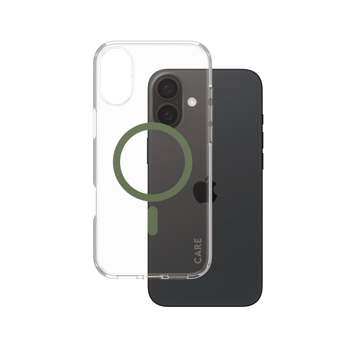 CARE by PanzerGlass Handyhülle »Urban Combat Case für Apple iPhone 16 Plus«, iPhone 16, Backcover, Schutzhülle, Handyschutzhülle, Case, Schutzcase, stossfest