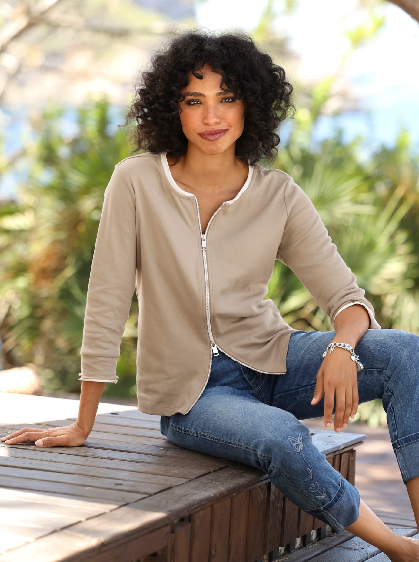 heine Shirtjacke »Shirtjacke« 1 tlg.