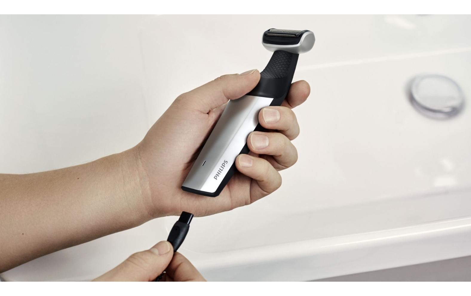 Philips Elektrokörperrasierer »Philips Körperrasierer Serie 5000 BG5020/15«, 3 St. Aufsätze