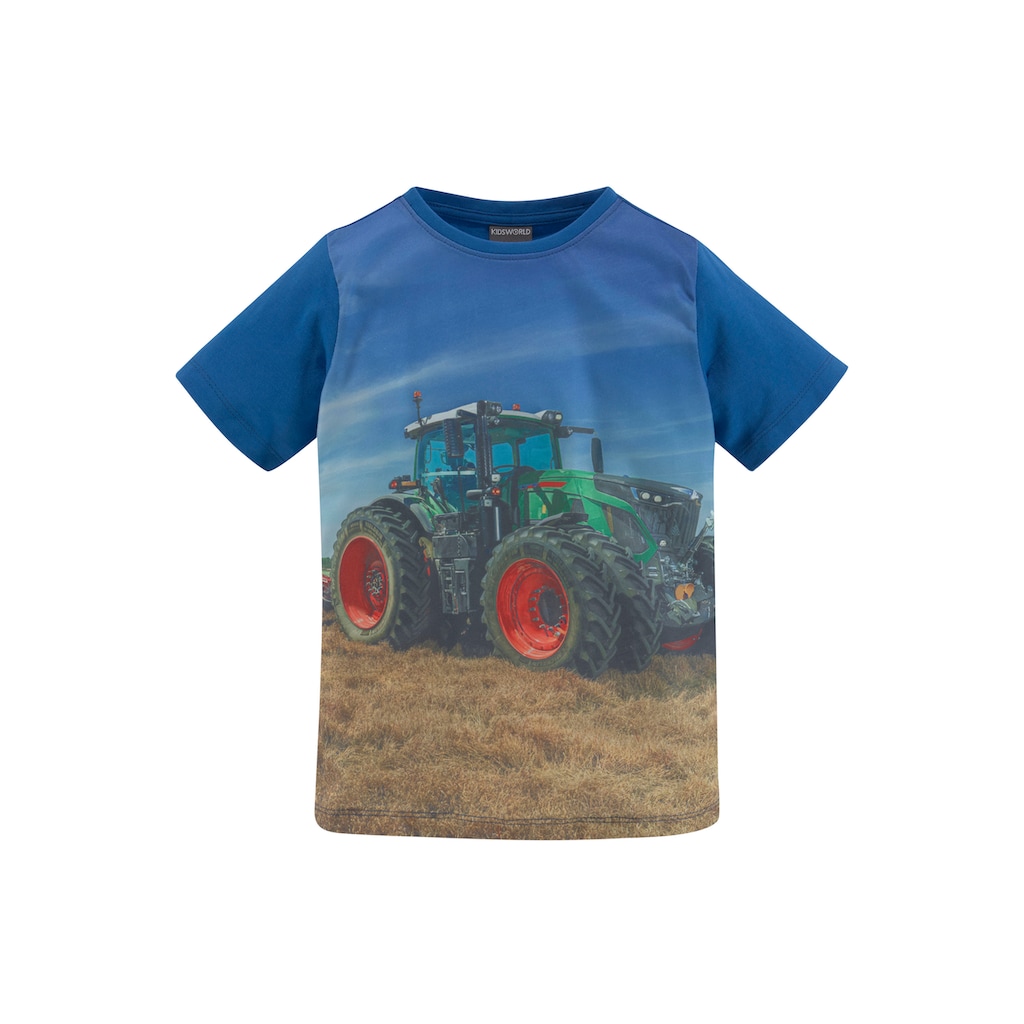KIDSWORLD T-Shirt »TRAKTOR«, Fotodruck