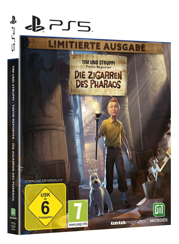 astrogon Spielesoftware »Tim und Struppi - Die Zigarren des Pharaos«, PlayStation 5