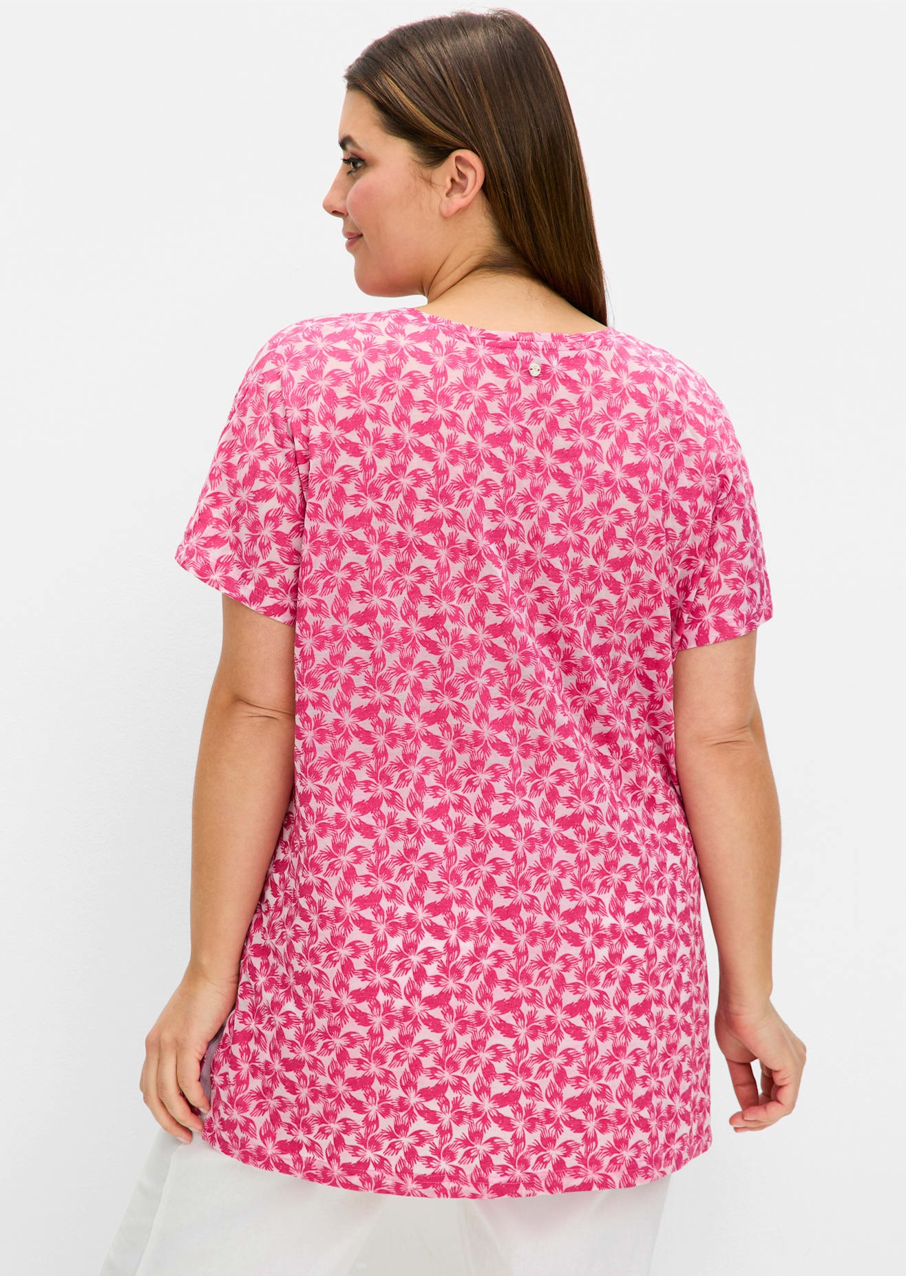 Sheego T-Shirt »T-Shirt«, (1 tlg.)