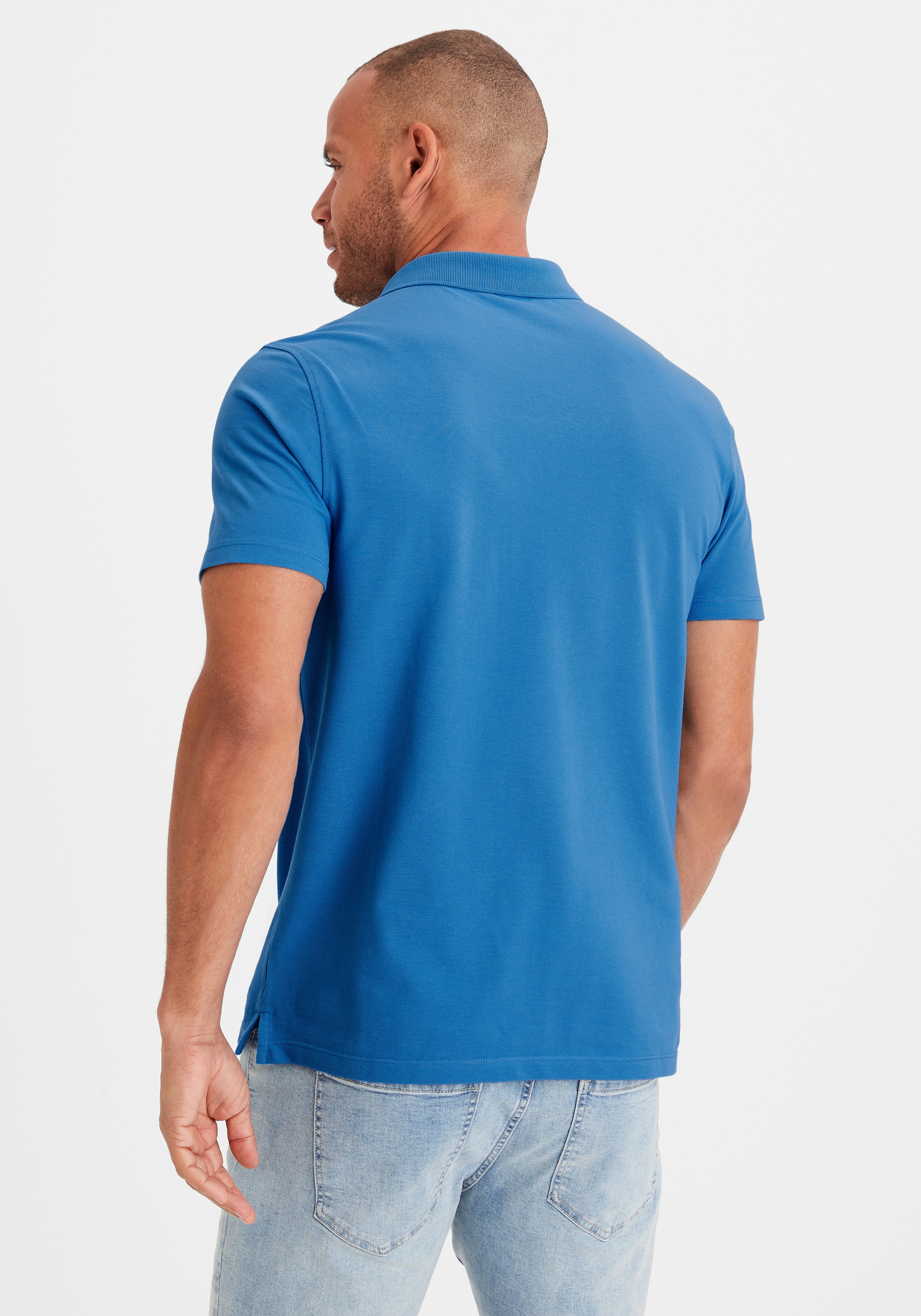 Beachtime Poloshirt, Kurzarm, Shirt mit Polokragen, Baumwoll-Piquè