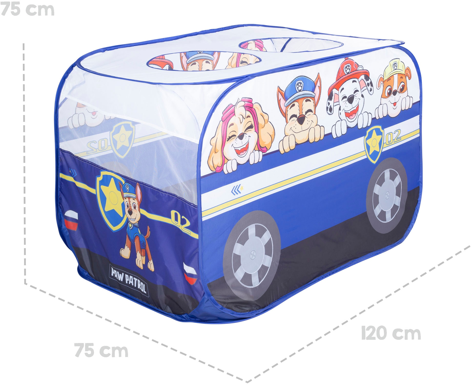 roba® Spielzelt »PAW Patrol Pop Up Spielbus«