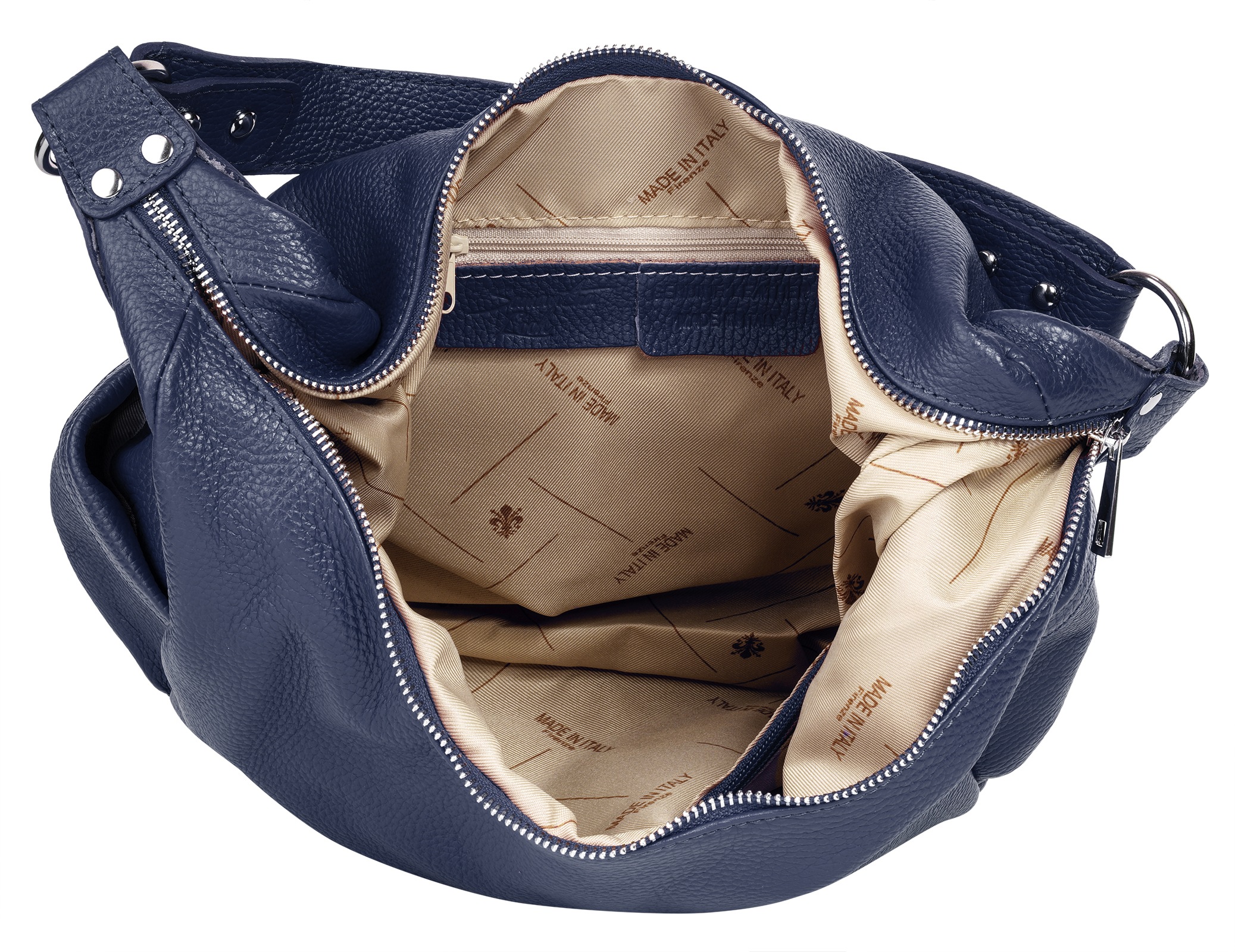 Samantha Look Shopper, echt Leder, Made in Italy