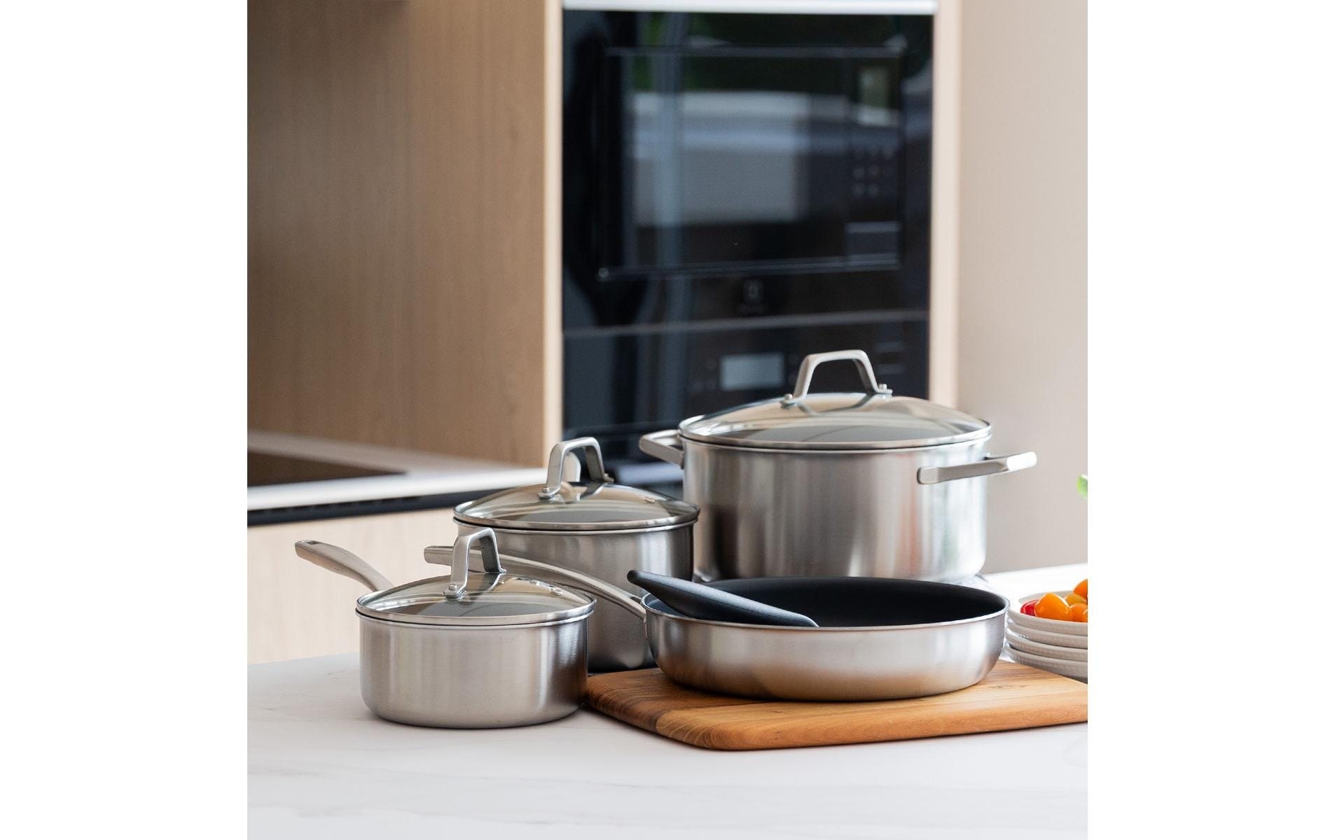 Kochtopf "Lunasol Sirius Terra Multi-Layer 10-tlg." Aluminium