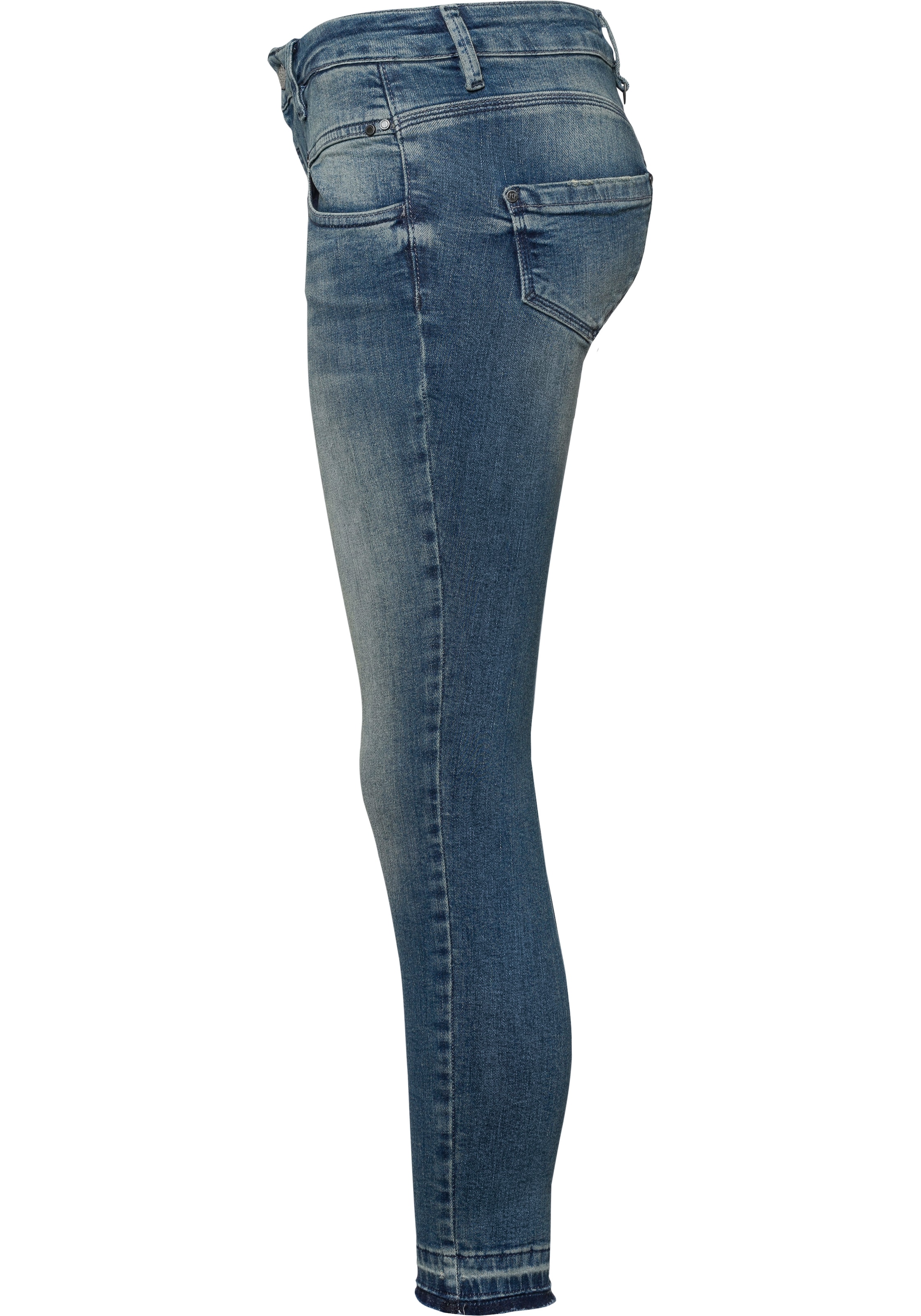 Freeman T. Porter Skinny-fit-Jeans, mit Coinpocket | an der online Reissverschluss shoppen Jelmoli-Versand