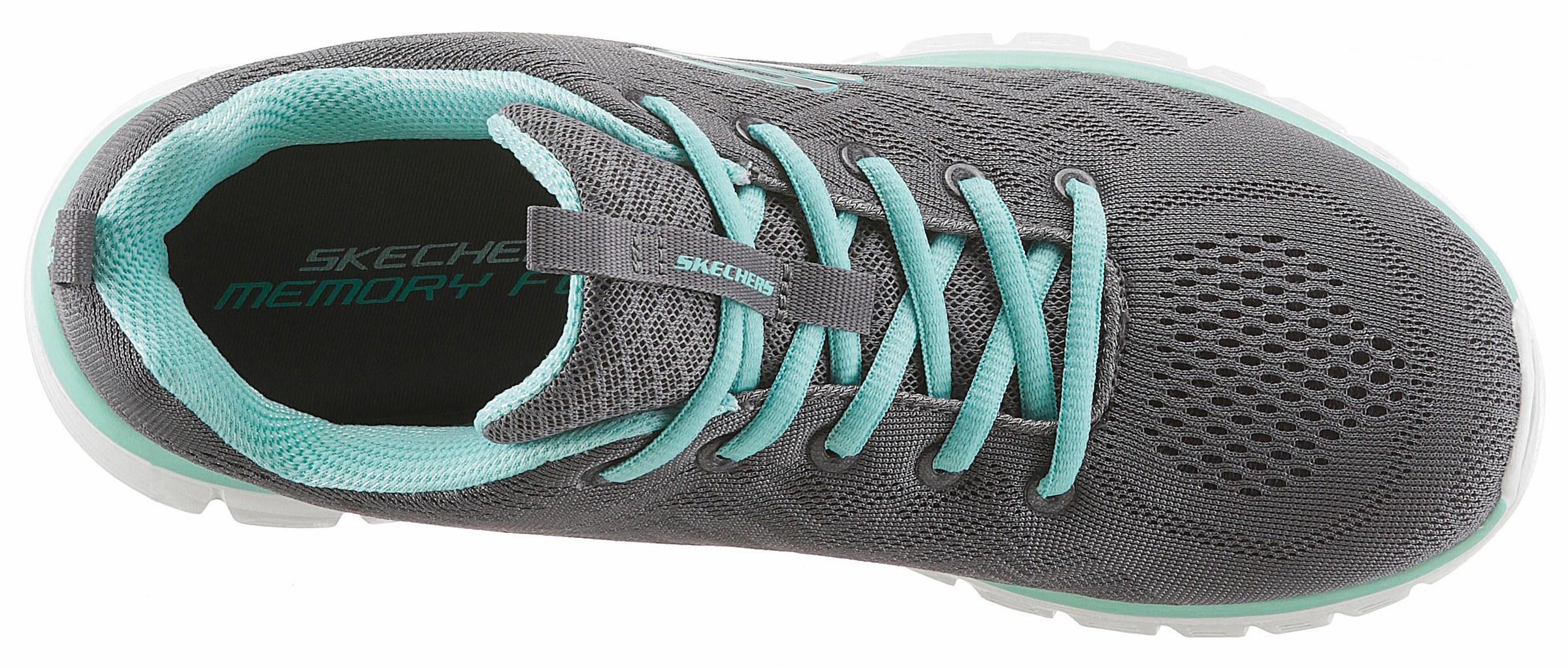 Skechers Sneaker »Graceful - Get Connected«, mit Memory Foam, Freizeitschuh, Halbschuh, Schnürschuh