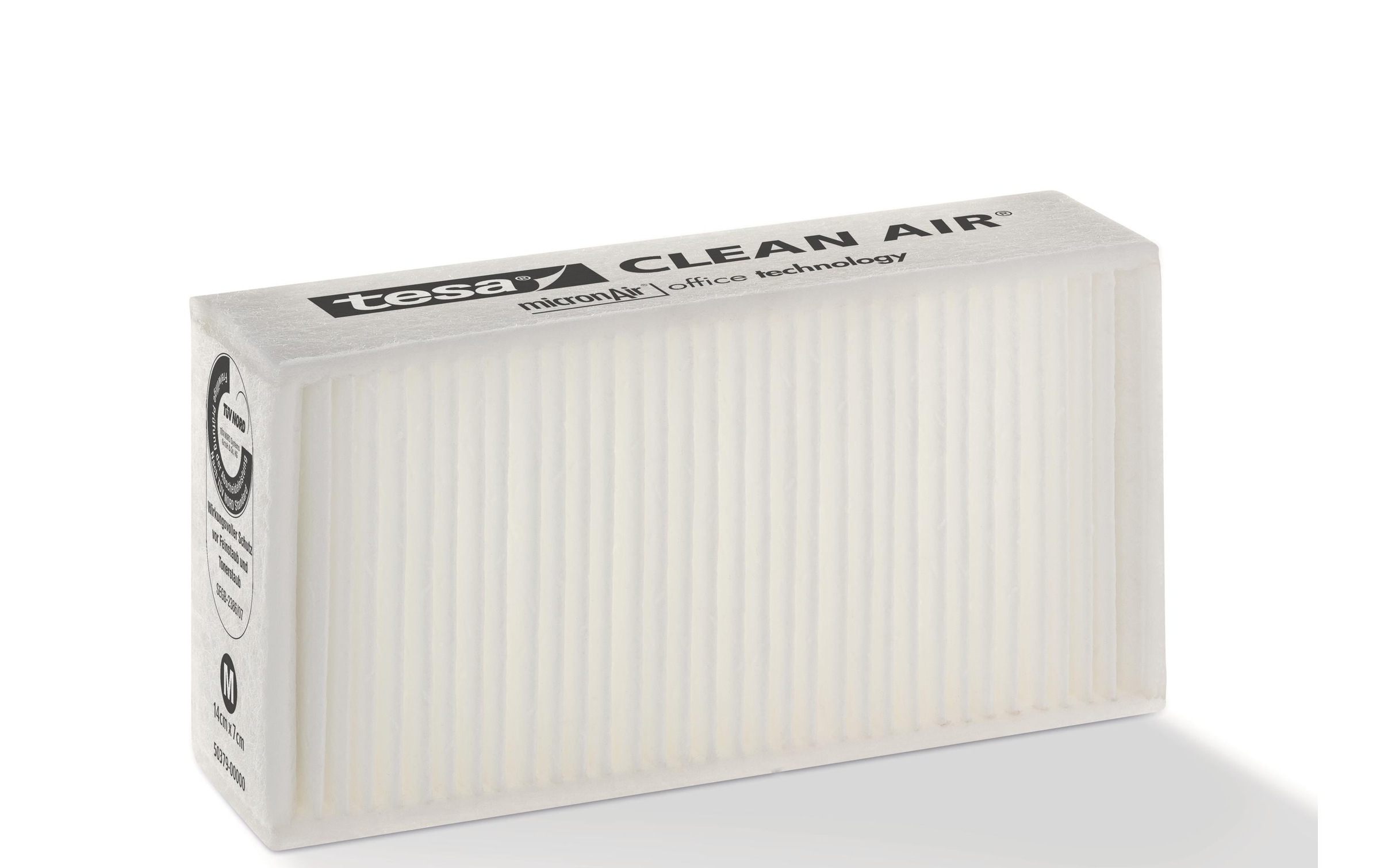 tesa Staubfilter »Clean Air M 140x70 mm für Laserdrucker«