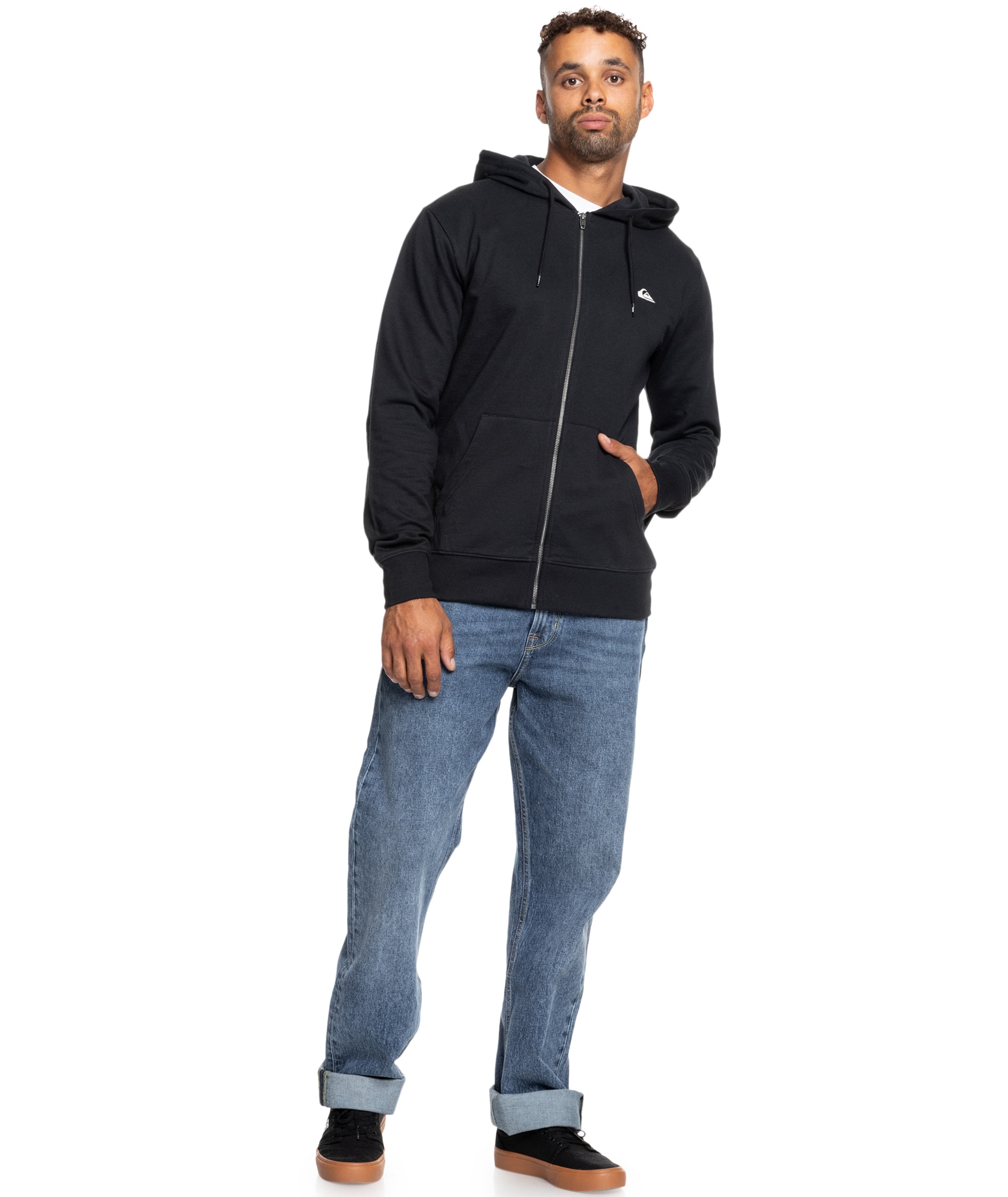 Quiksilver Kapuzensweatjacke »BASIC HOOD ZIP YOUNG MEN«