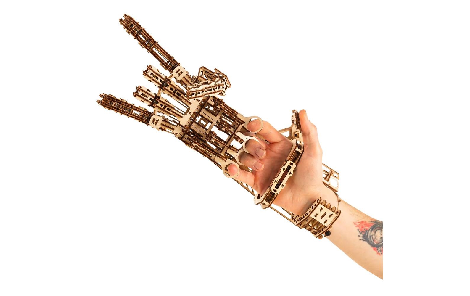 Spielbausteine »WoodTrick Cyber Hand«, (586 St.)