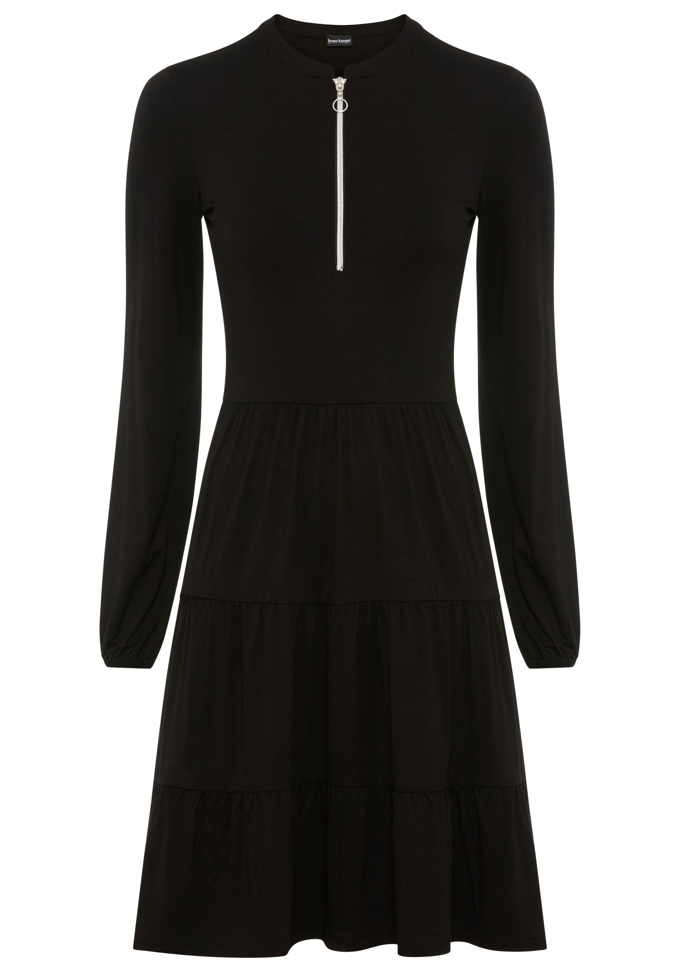 Bruno Banani Jerseykleid, mit tollem Reissverschluss-Detail - NEUE KOLLEKTION