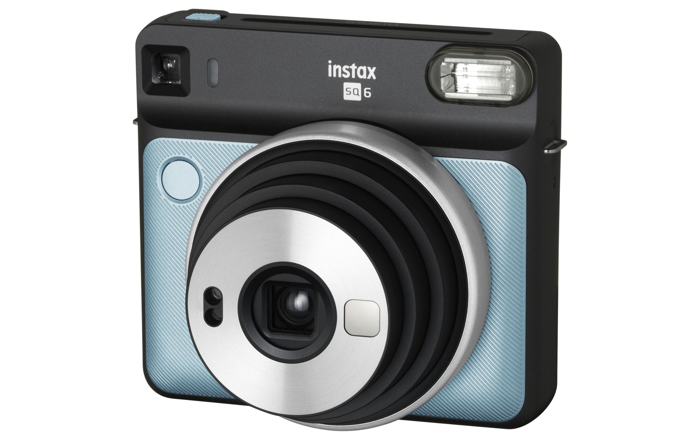 FUJIFILM Sofortbildkamera »Instax Square SQ6 Aqua Blue Aqua«