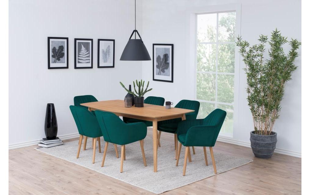 AC Design Stuhl »Emilia Petrol«