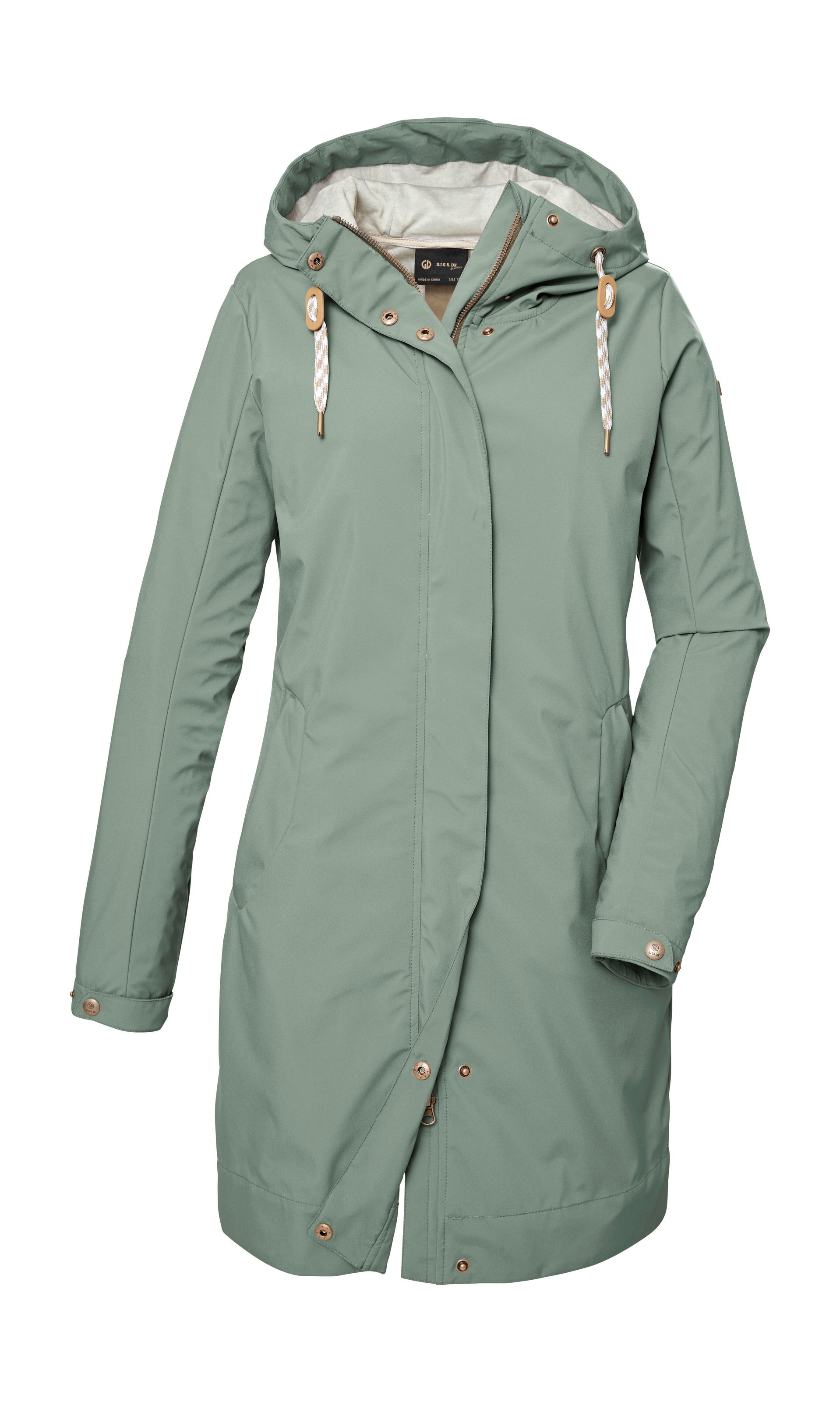 G.I.G.A. DX by killtec Softshellparka »GS 16 WMN SFTSHLL PRK« Wasserdichter, atmungsaktiver Parka aus recycelten Materialien