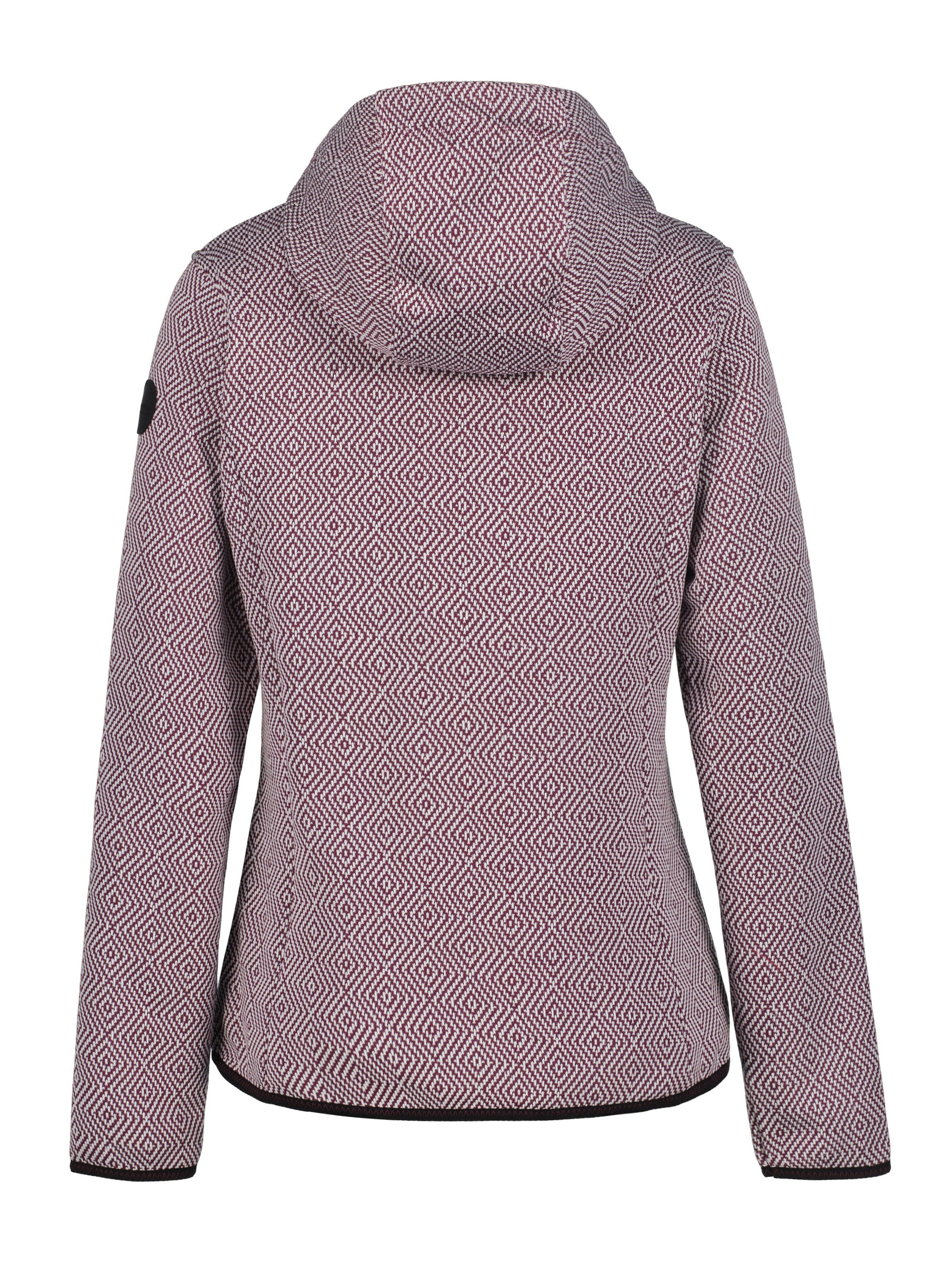 Icepeak Strickfleecejacke »D STRICKFLEECEJACKE ADRIAN«, (1 St.), mit Kapuze, Wärmend & schnell Trocknend & Atmungsaktiv