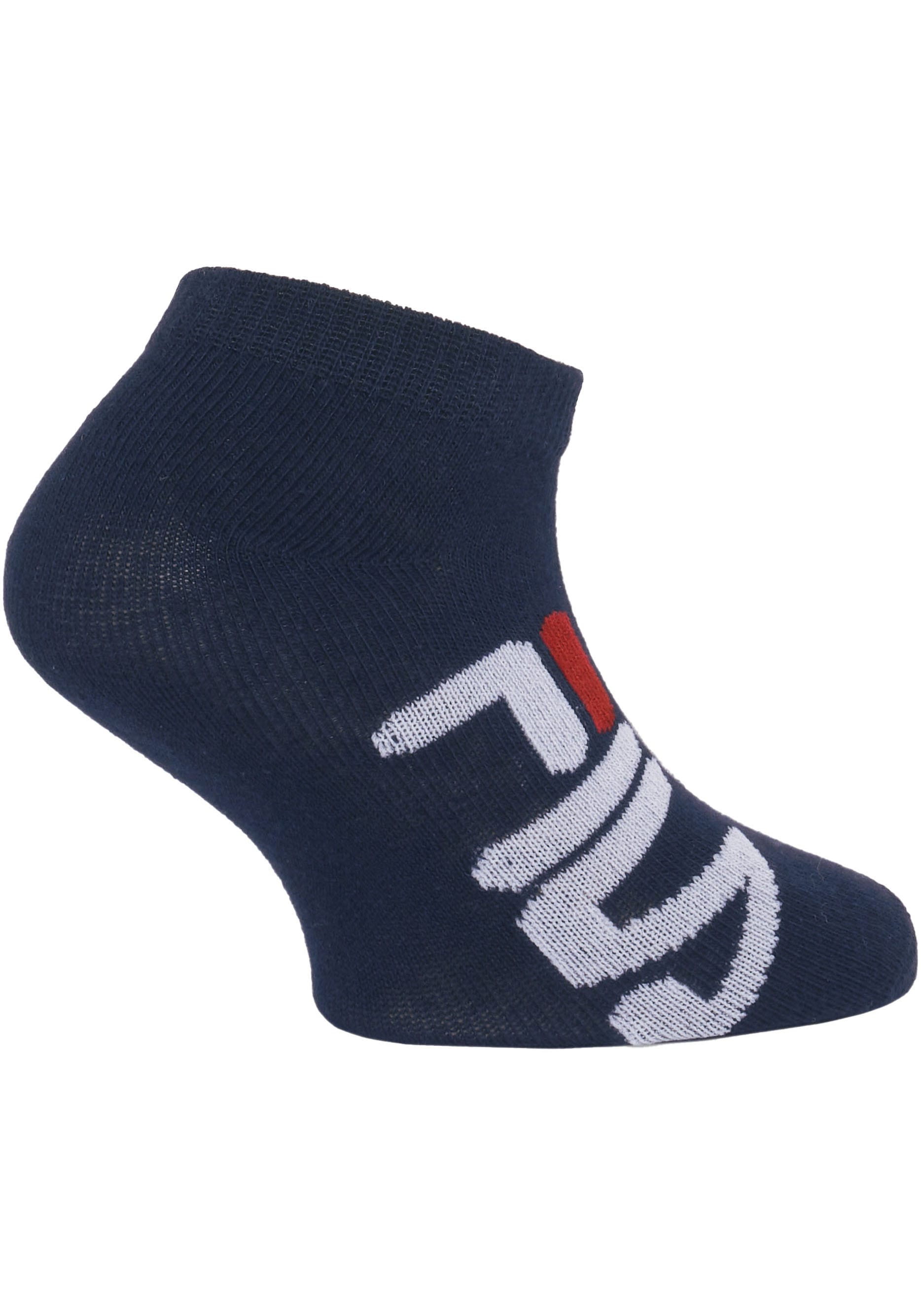 Fila Sneakersocken, (6er Pack), mit Logoschriftzug seitlich