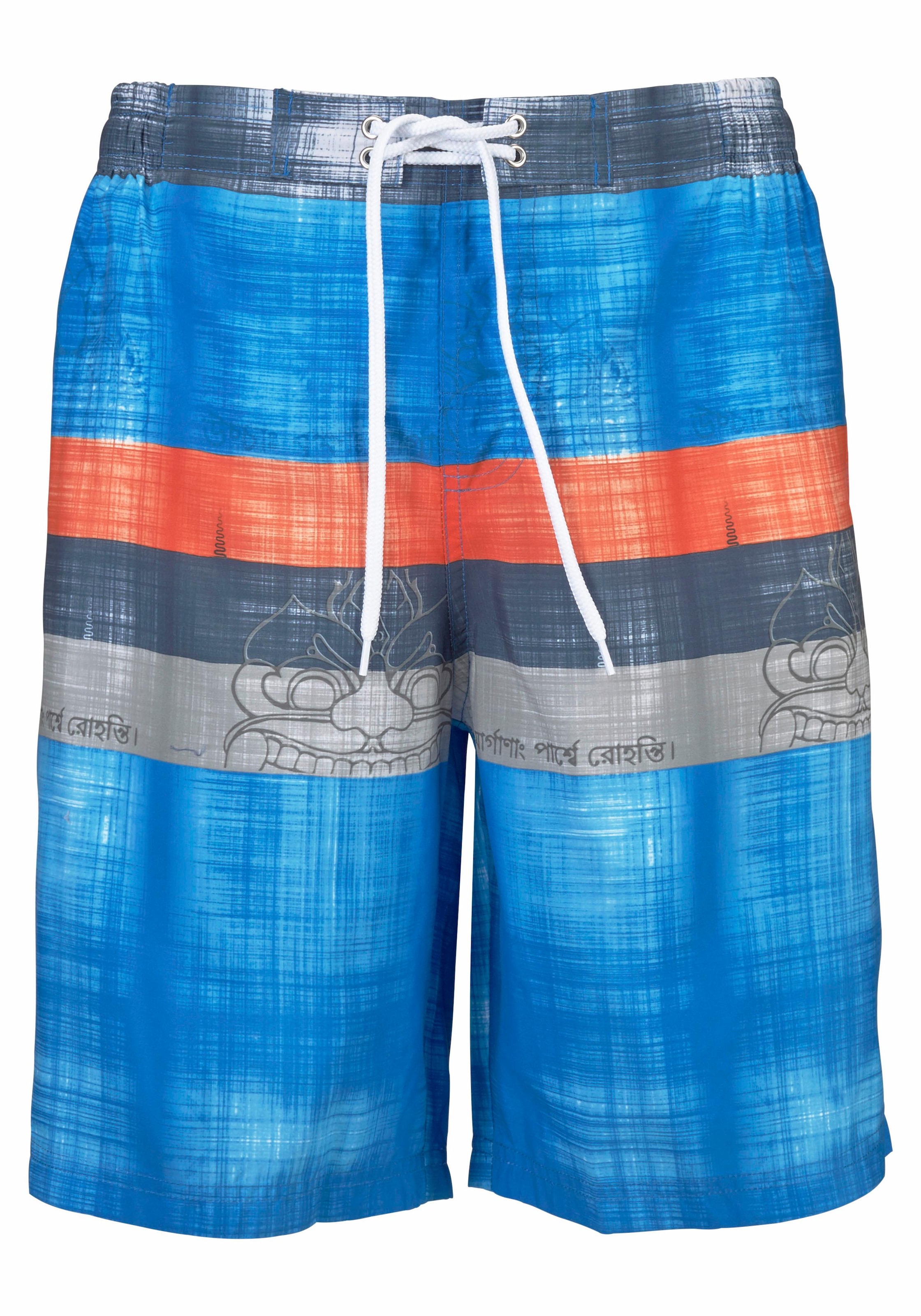 Chiemsee Badeshorts, elastischer Bund, mit Aussenkordel, mit seitlichen Eingrifftaschen