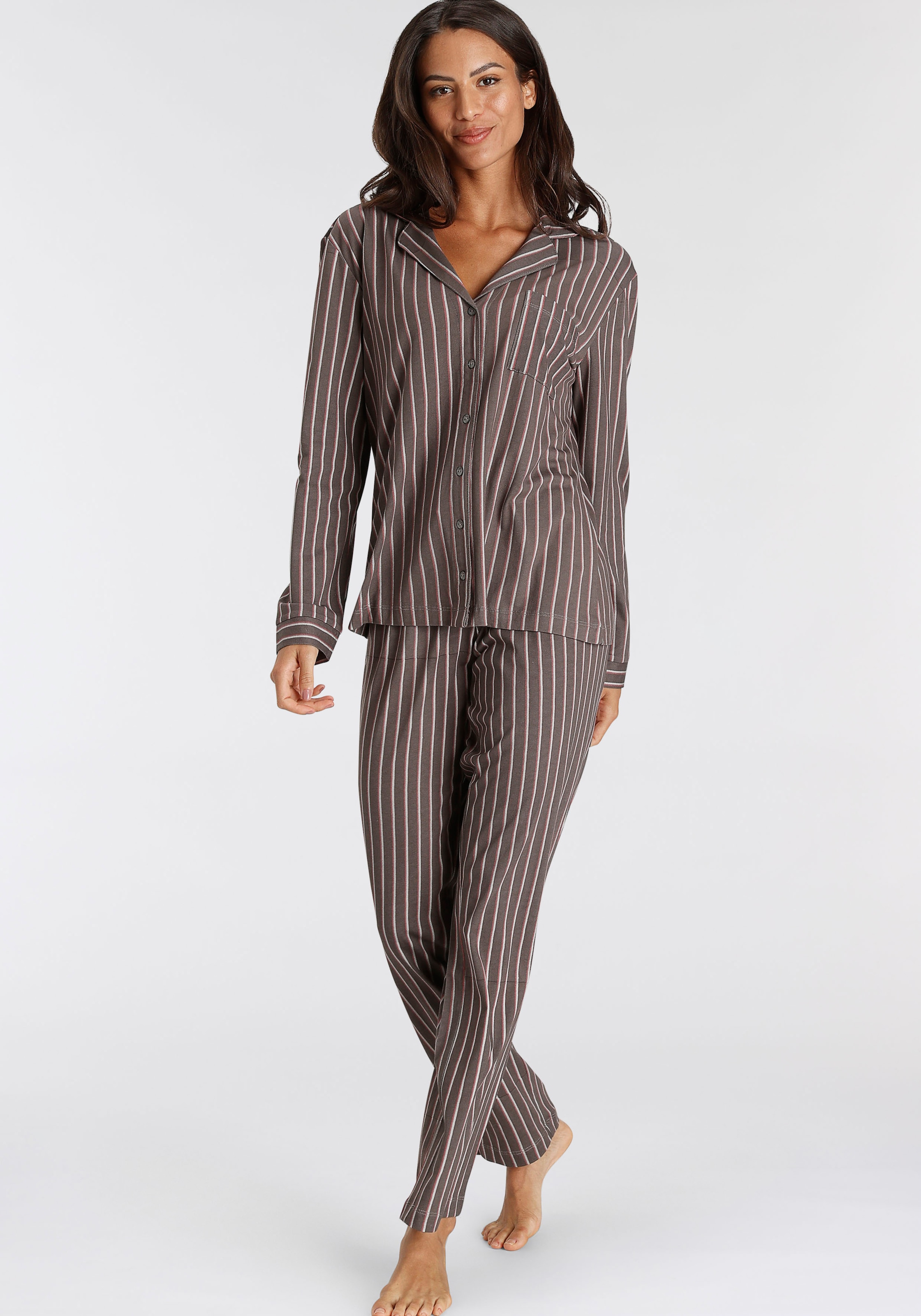 Jelmoli-Versand mit online tlg.), (2 Pyjama, schönem Schweiz Muster bestellen bei s.Oliver