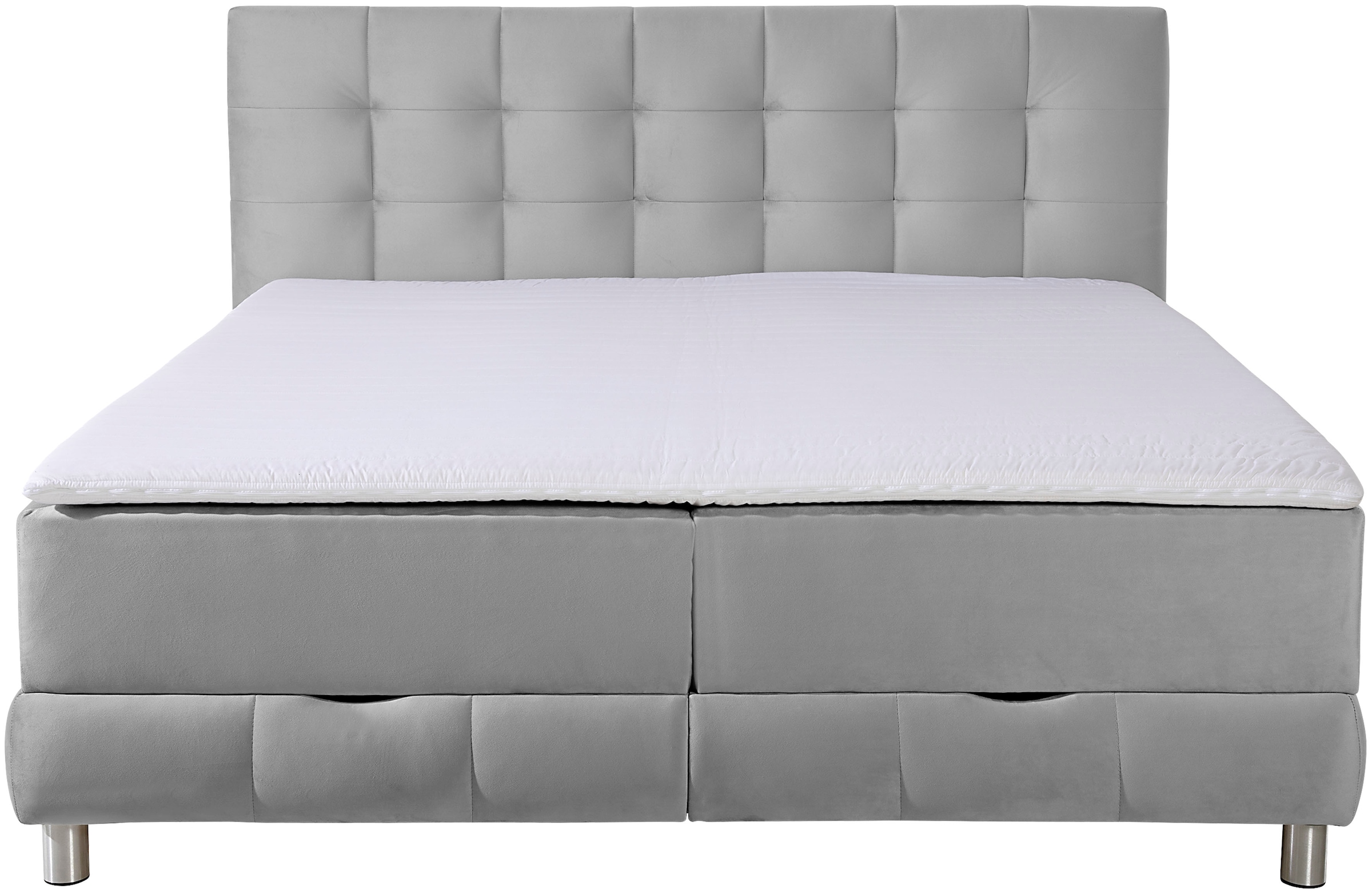 INOSIGN Boxbett »Vaasa«, inkl. Bettkasten & Topper, XXL-Ausführung, Überlänge 220 cm