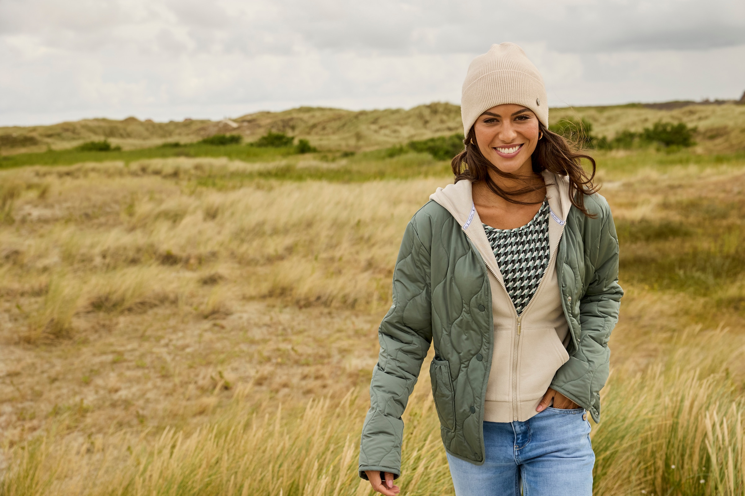 Laura Scott 3/4-Arm-Shirt, mit grafischem Allover-Print - NEUE KOLLEKTION