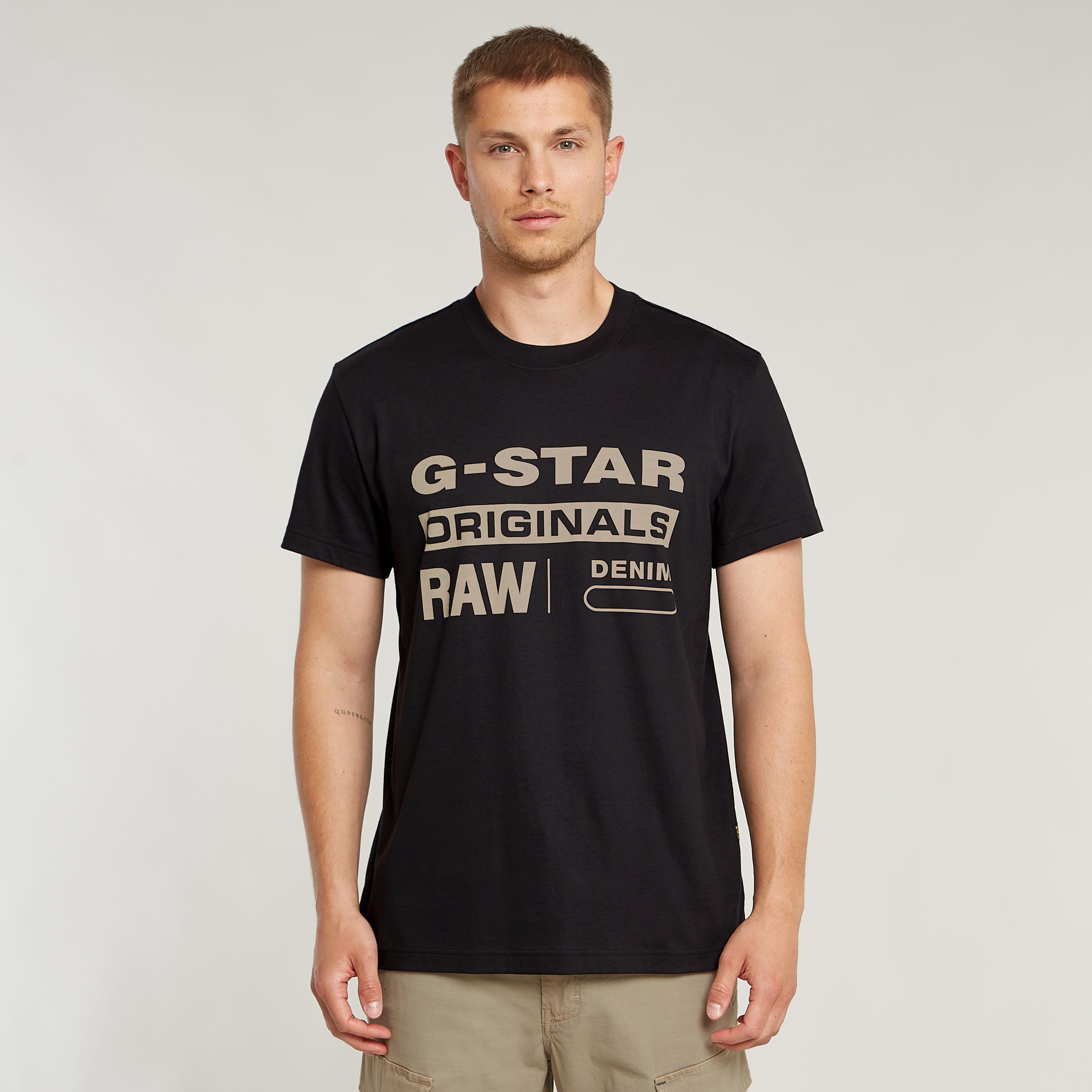 G-STAR T-Shirt »Originals« mit grossem Frontprint