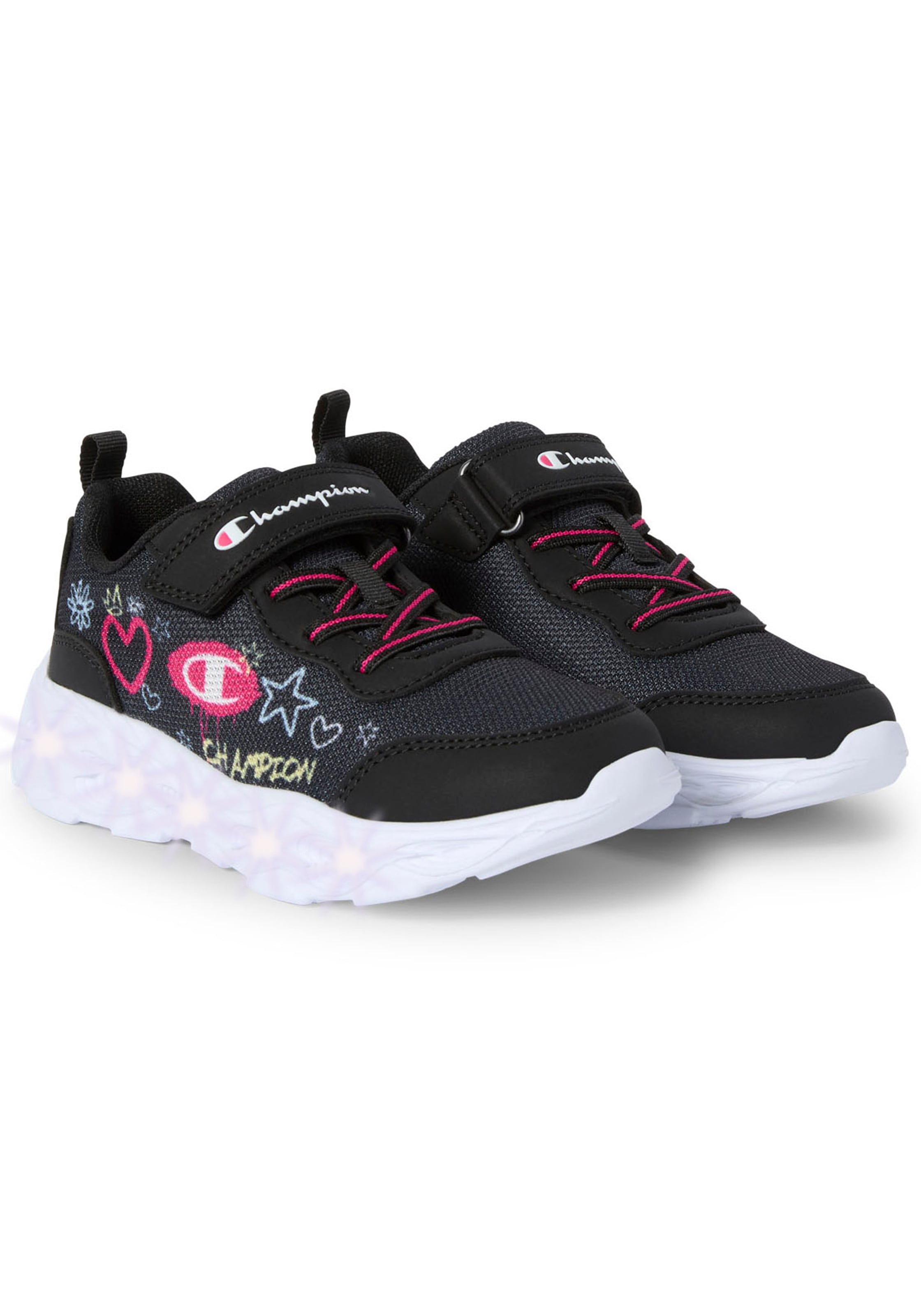 Champion Sneaker »FUNFAIR PRINT G PS« mit cooler Blinkfunktion