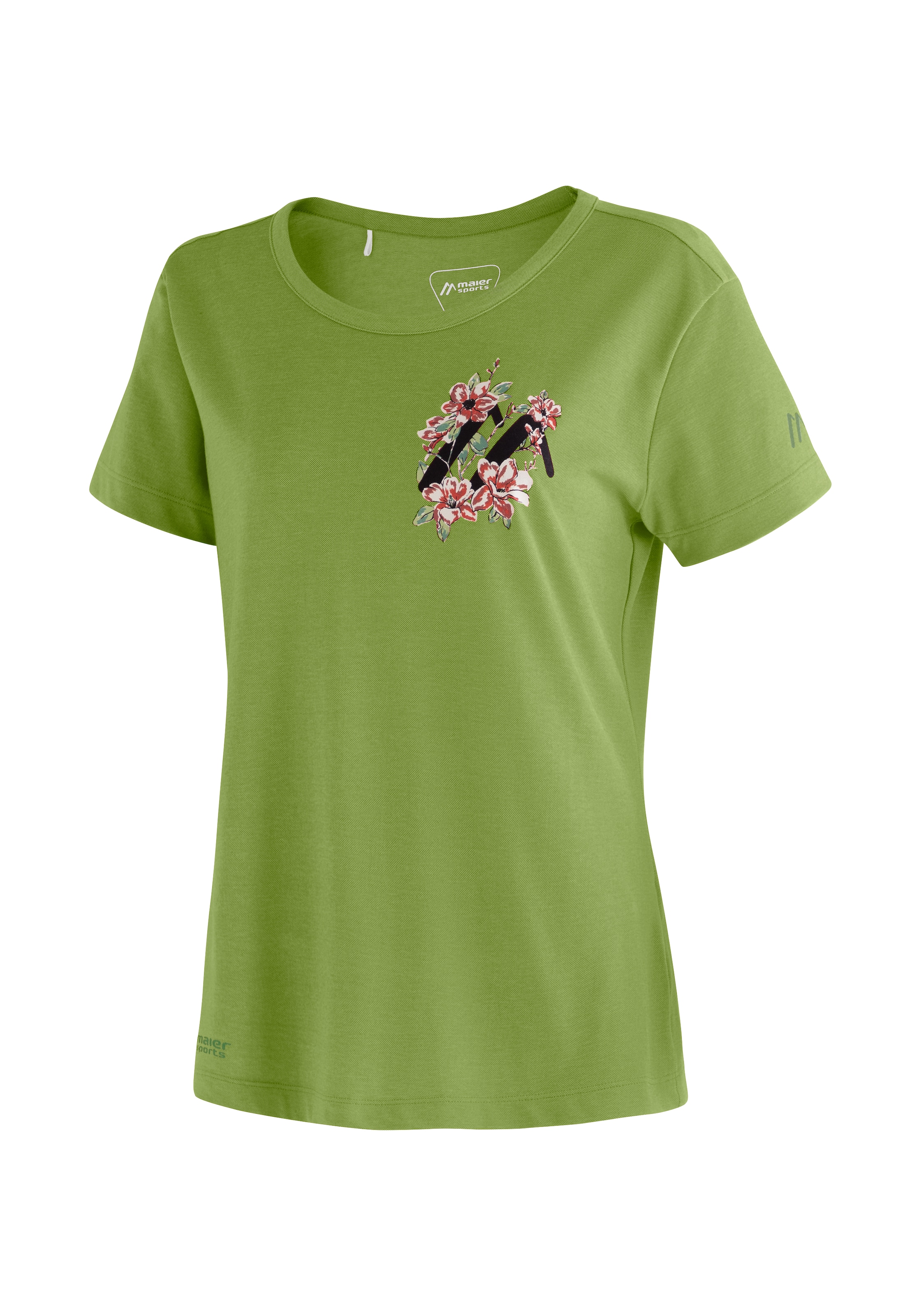 Maier Sports Damen T-Shirt bei mit Freizeit Kurzarmshirt 25 für shoppen und W«, Wandern Schweiz Jelmoli-Versand online Print »Burgeis