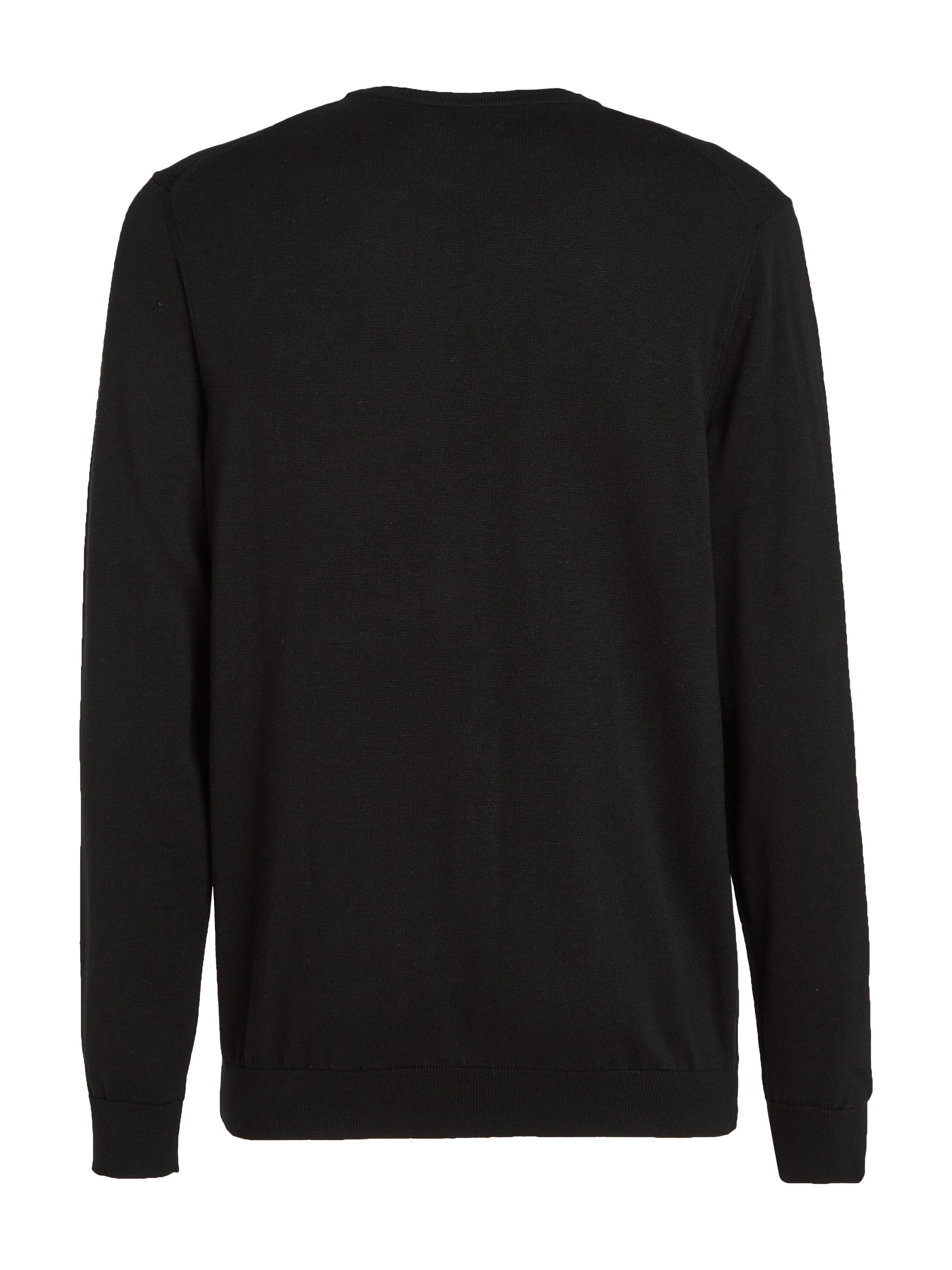 Calvin Klein Rundhalspullover »COTTON SILK BLEND CN SWEATER«, mit Logoprägung