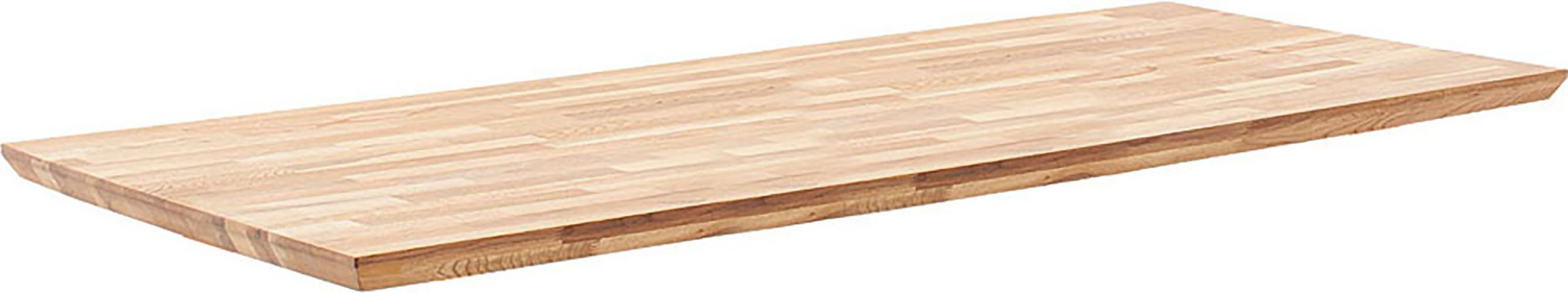 MCA living Esstisch »Zeballos, TOPSELLER!«, (1 St., Holztisch), Tischplatte aus Zerreiche, Schweizer Kante, belastbar bis 100 Kg