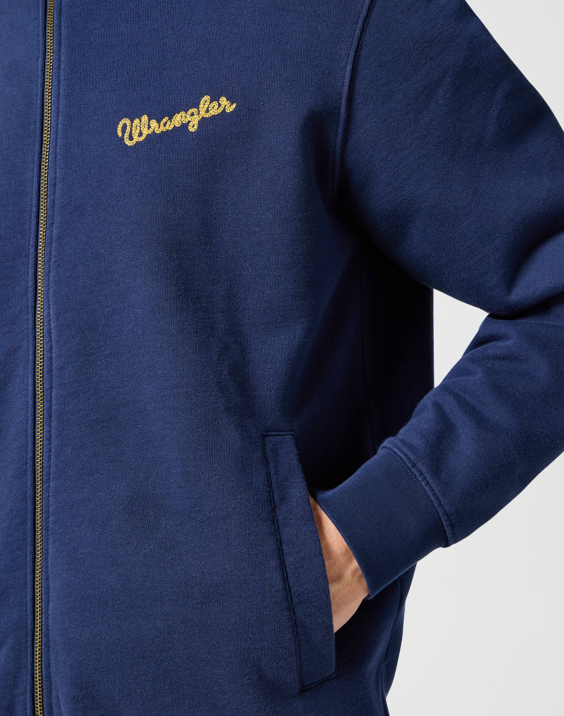 Wrangler Sweatjacke »FUNNEL NECK ZIP«