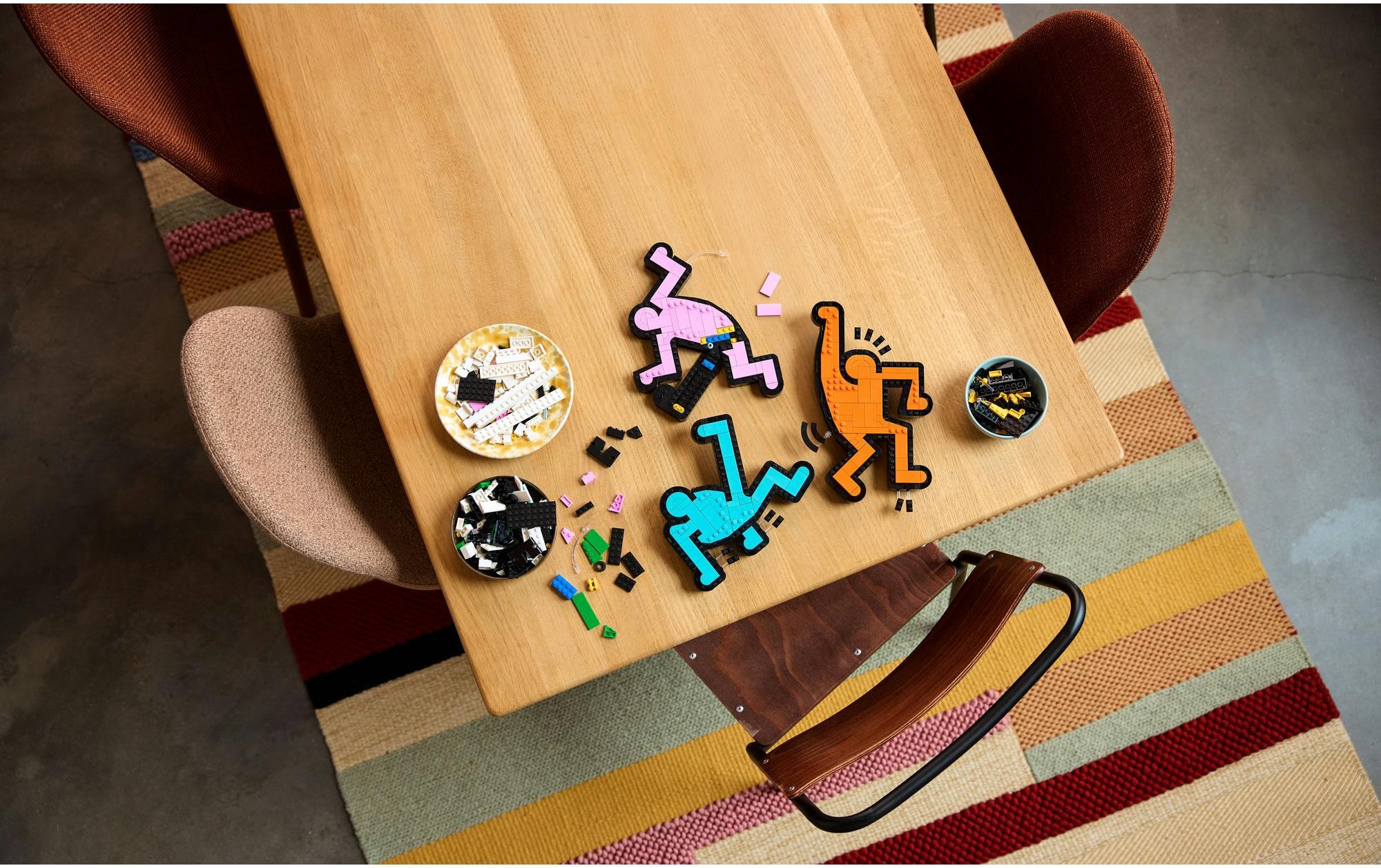 LEGO® Spielbausteine »Art Keith Haring Tanzende Figuren«, (1773 St.)