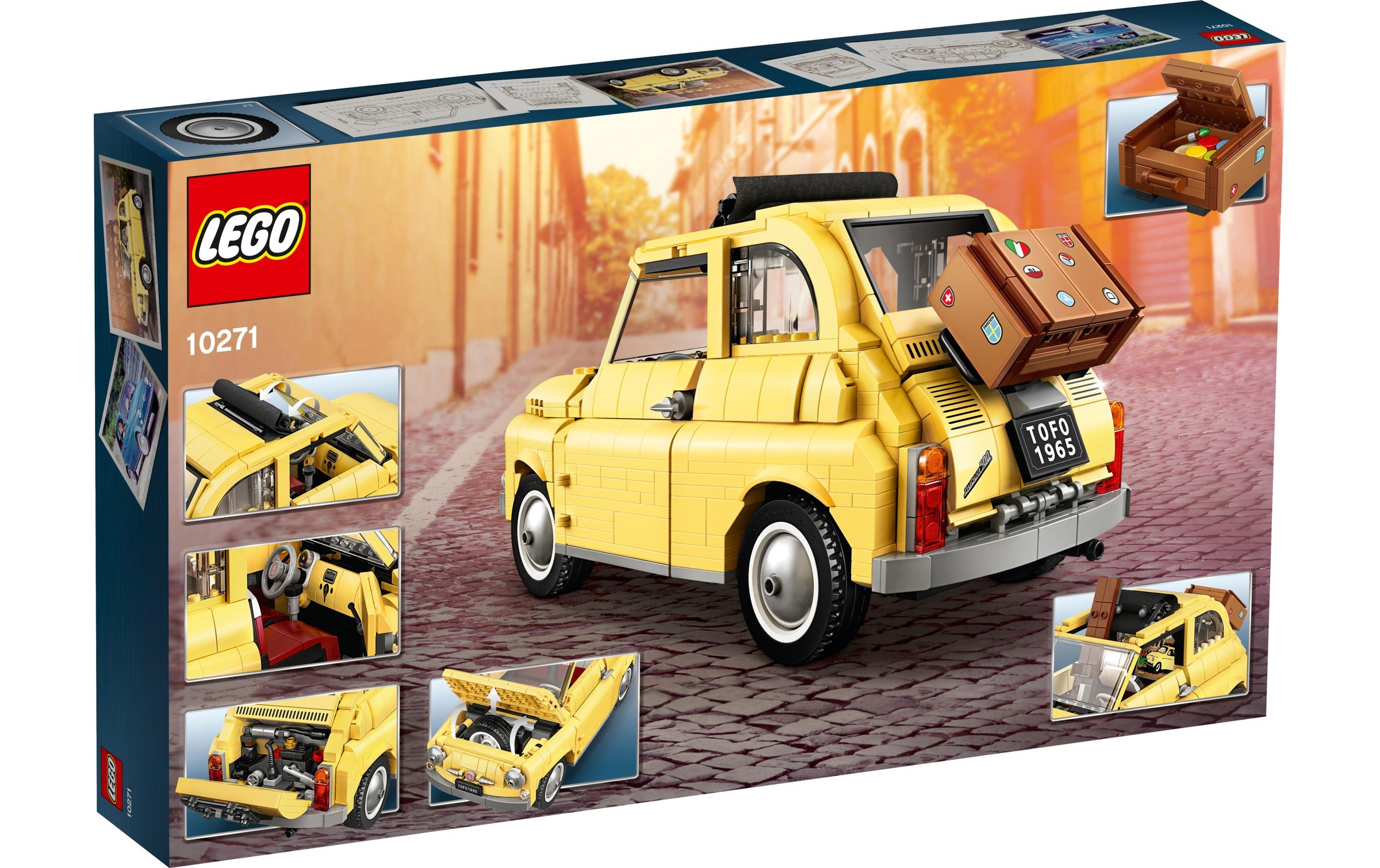 LEGO® Spielbausteine »Creator Fiat 500«, (960 St.)