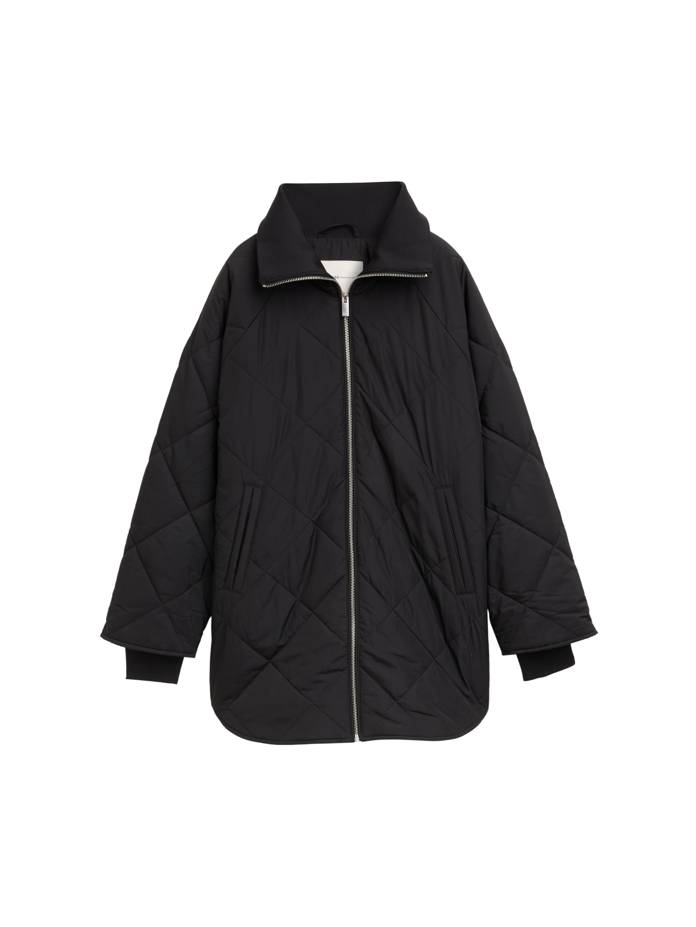 TOM TAILOR Denim Steppmantel, mit Struktur Muster
