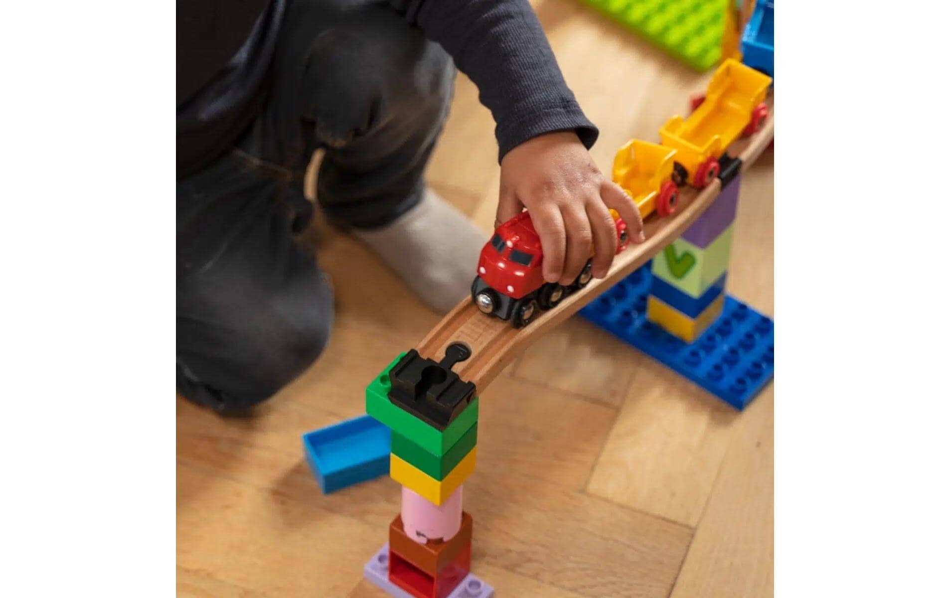 Spielzeugeisenbahn-Kreuzung »Toy2 Builder Set Small«